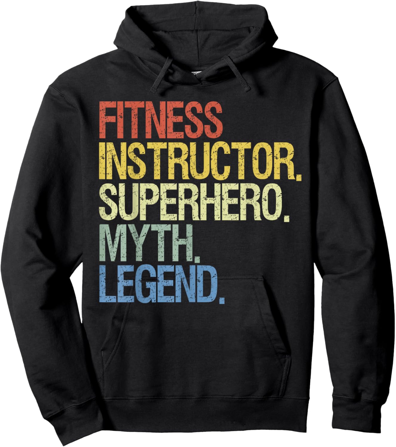 Fitness instructor Hoodie - Hoodie | Black