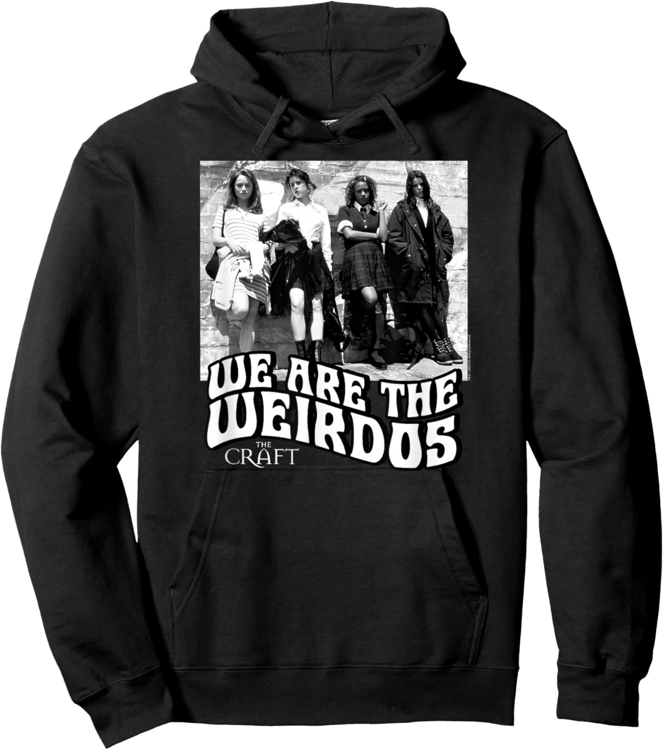 The Craft Groovy Weirdos Photo 90's Witch Movie Hoodie - Hoodie | Black