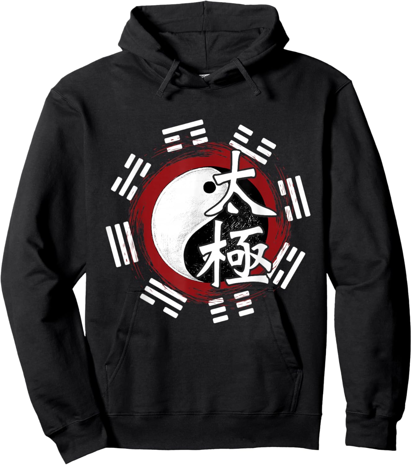 Spiritual Yin Yang - Tai Chi Master Mind Body Wellness Hoodie - Hoodie | Black