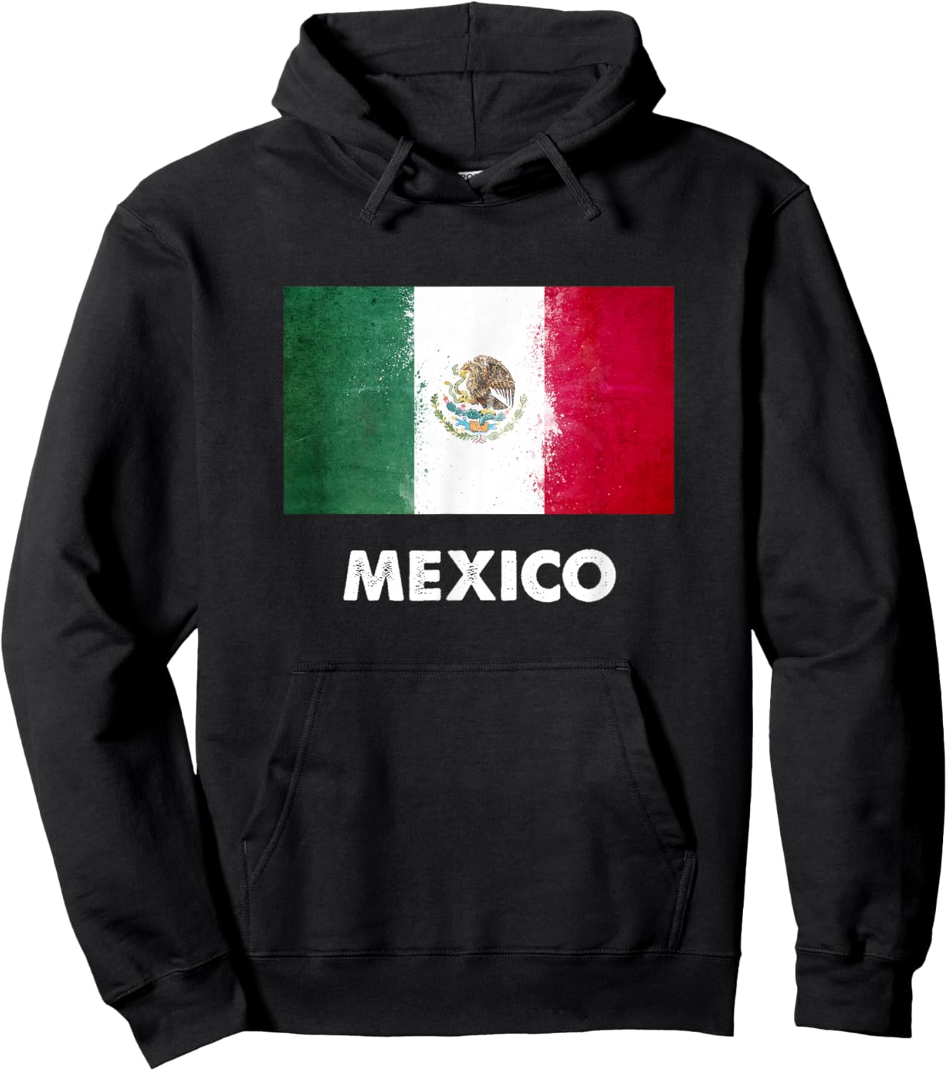 Mexico Flag | Mexico Hoodie - Hoodie | Black
