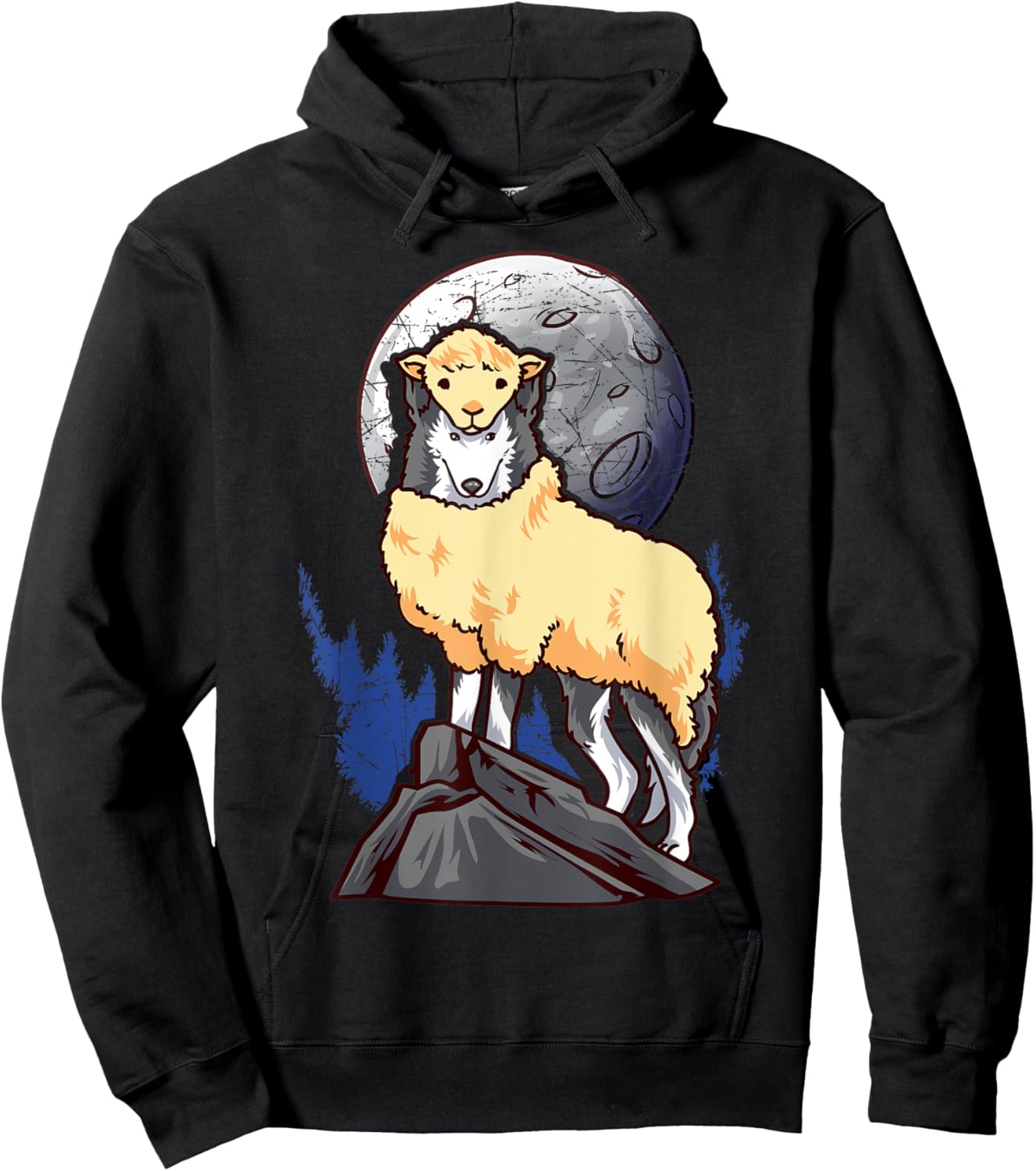Wolf in Sheep's Clothing Hoodie - Hoodie | Black