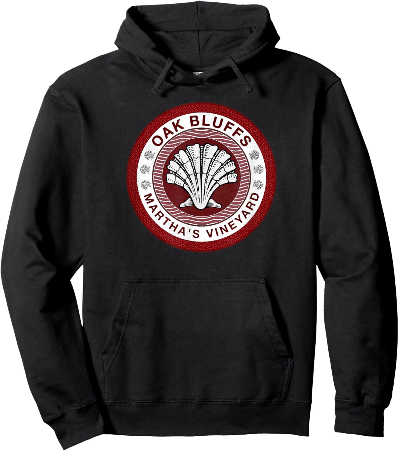 Martha's Vineyard Oak Bluffs Hoodie - Hoodie | Black