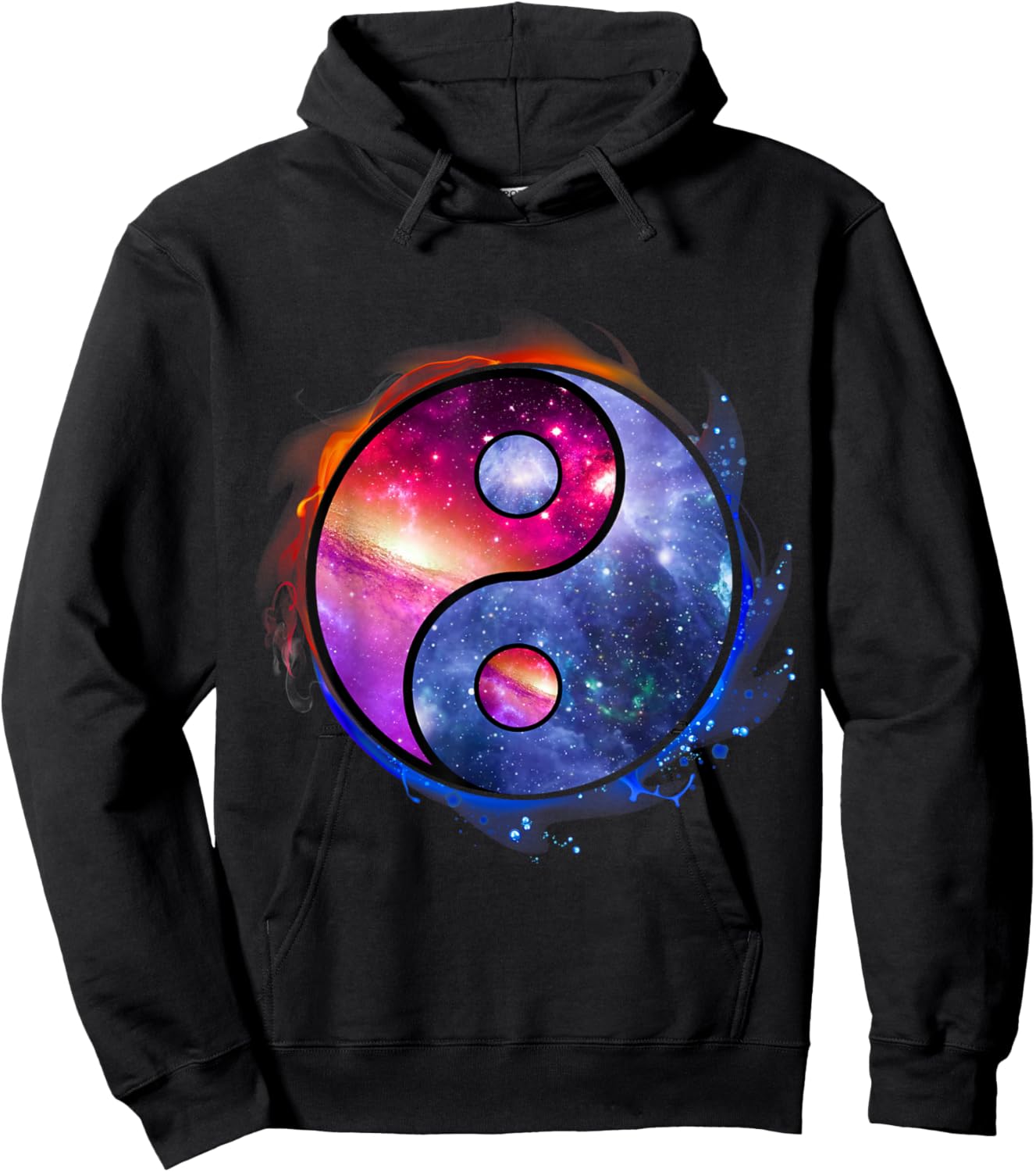Yin Yang Hoodie - Hoodie | Black