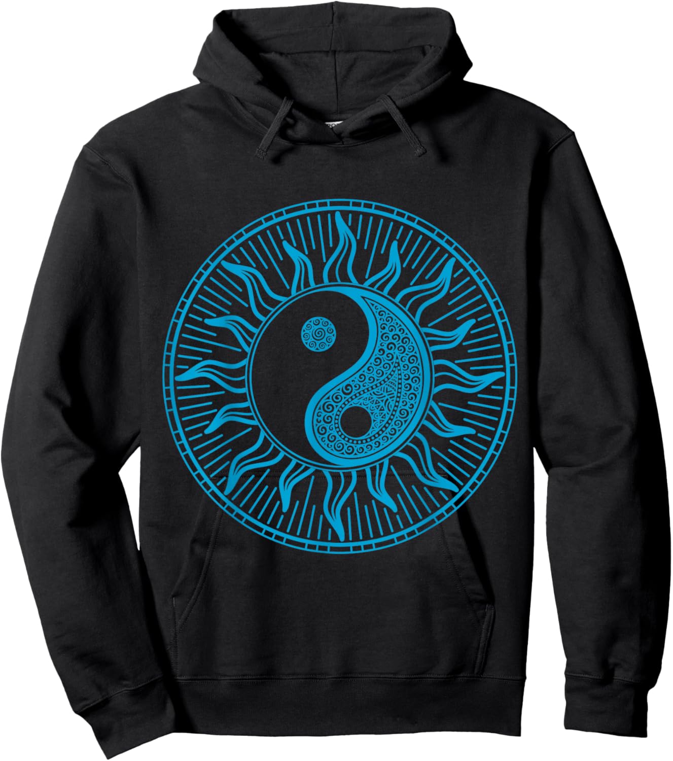Yin Yang Hoodie - Hoodie | Black