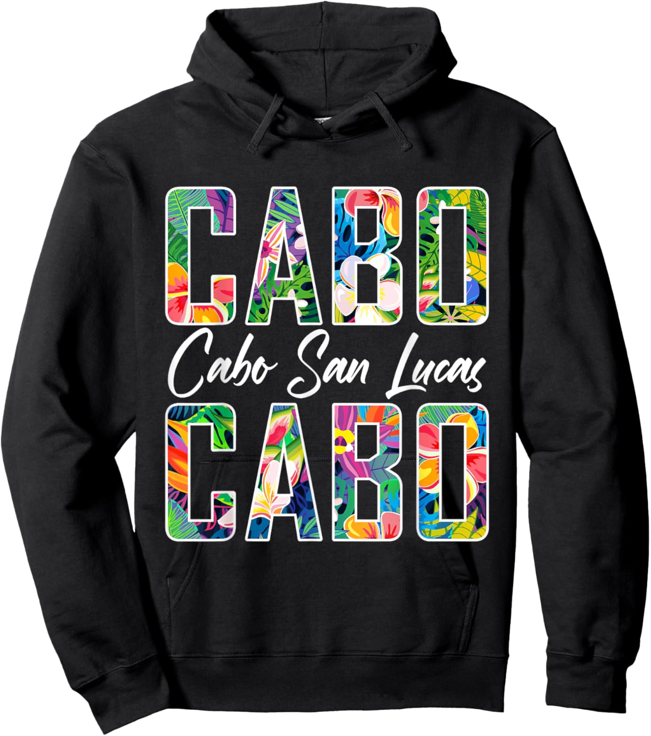 Cabo San Lucas Shirt Cabo Souvenirs Cabo T Shirts Beach Hoodie - Hoodie | Black