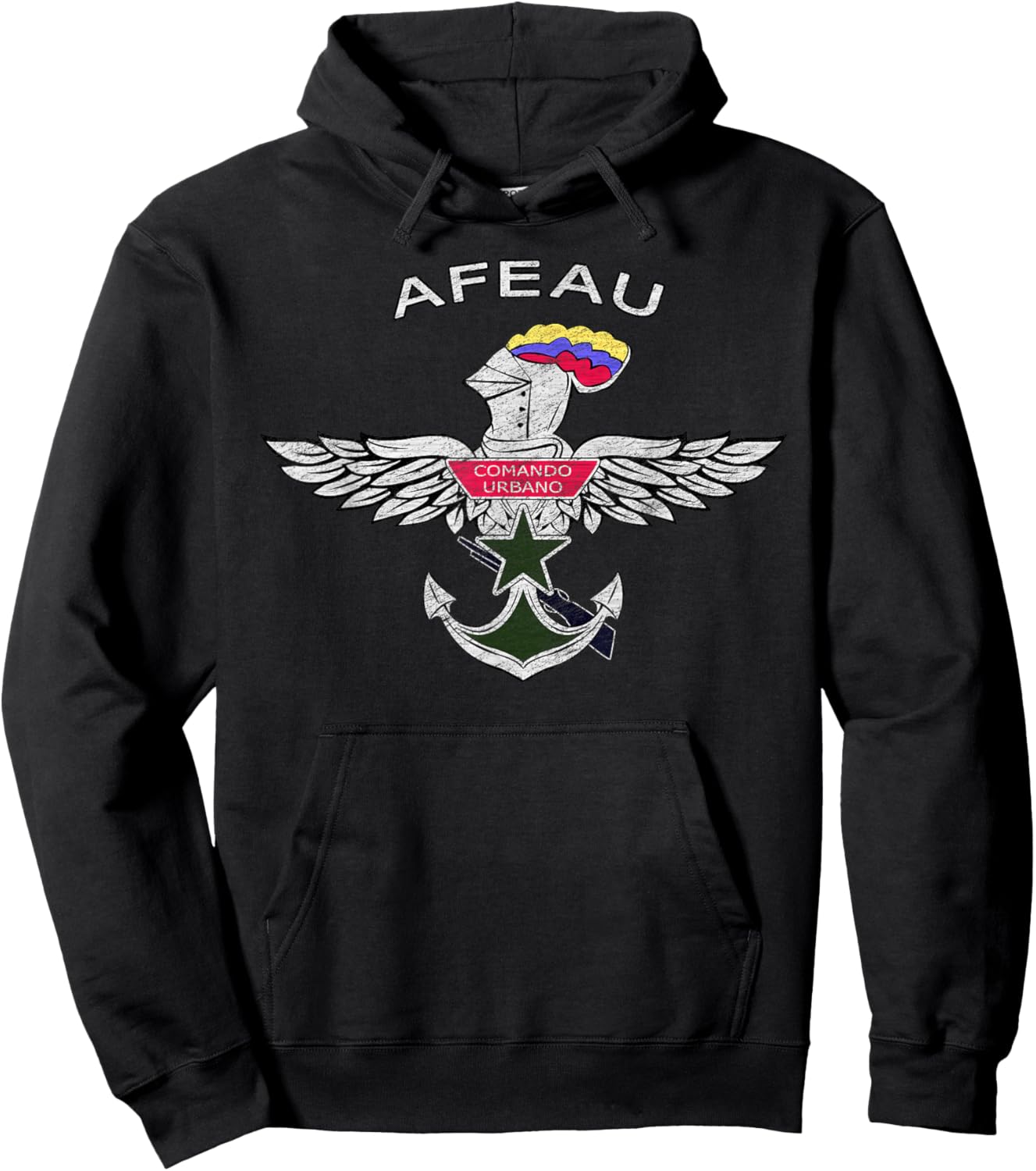 AFEAU Colombian Special Force Colombia Veteran Hoodie - Hoodie | Black