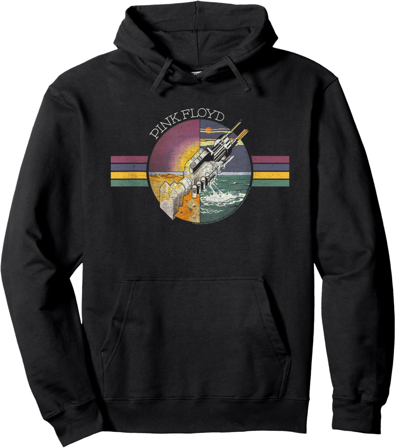 Pink Floyd Welcome to the Machine Hoodie - Hoodie | Black