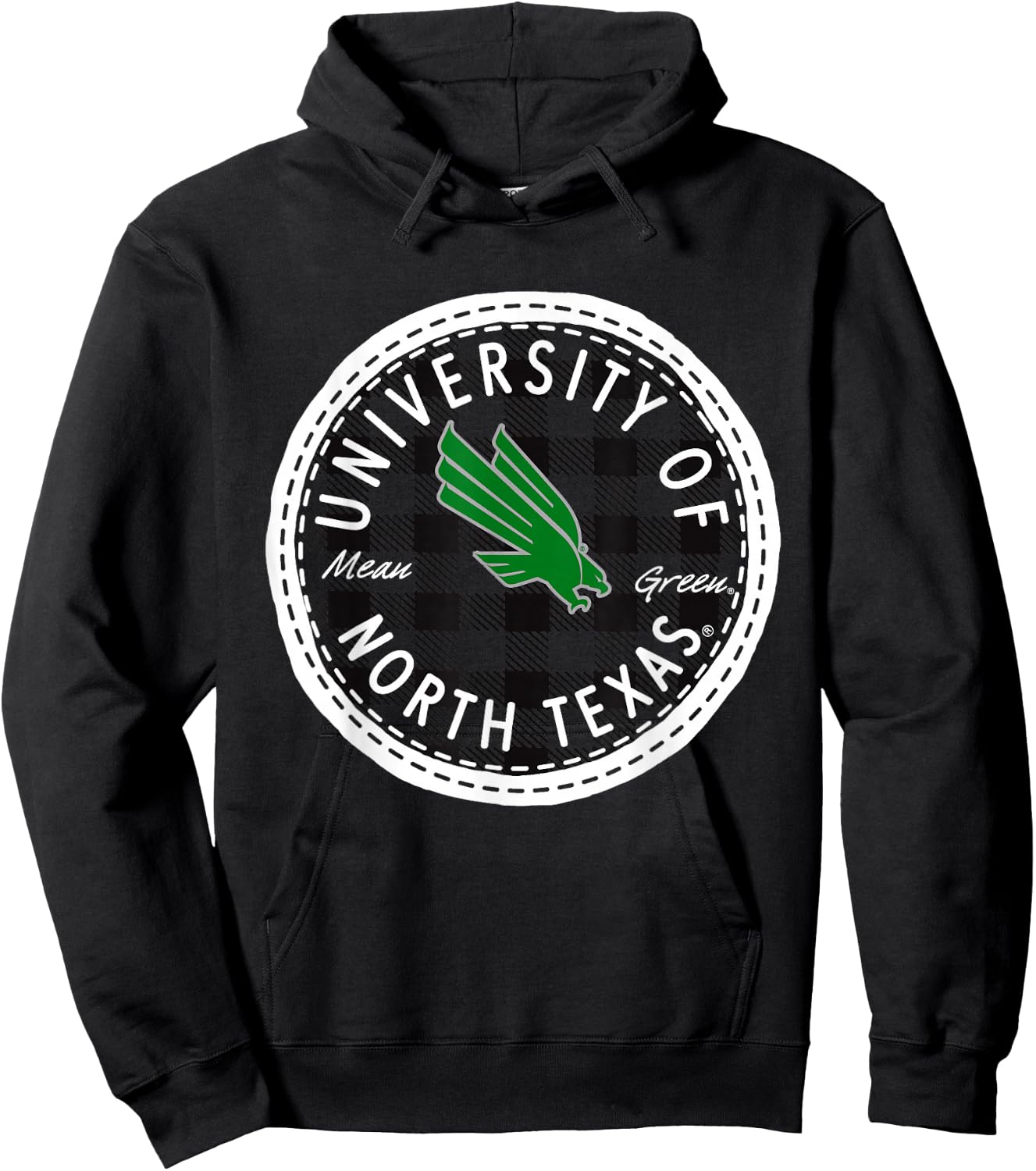 North Texas Mean Green | NCAA University of Merch | 1709EL08 Hoodie - Hoodie | Black