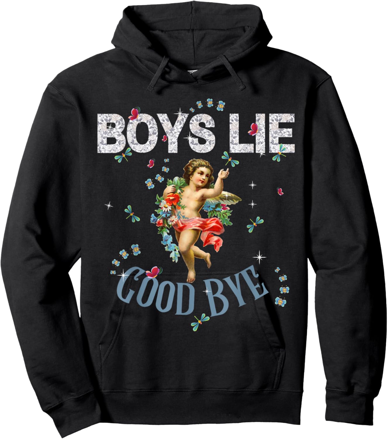 Boys Lie Hoodie - Hoodie | Black