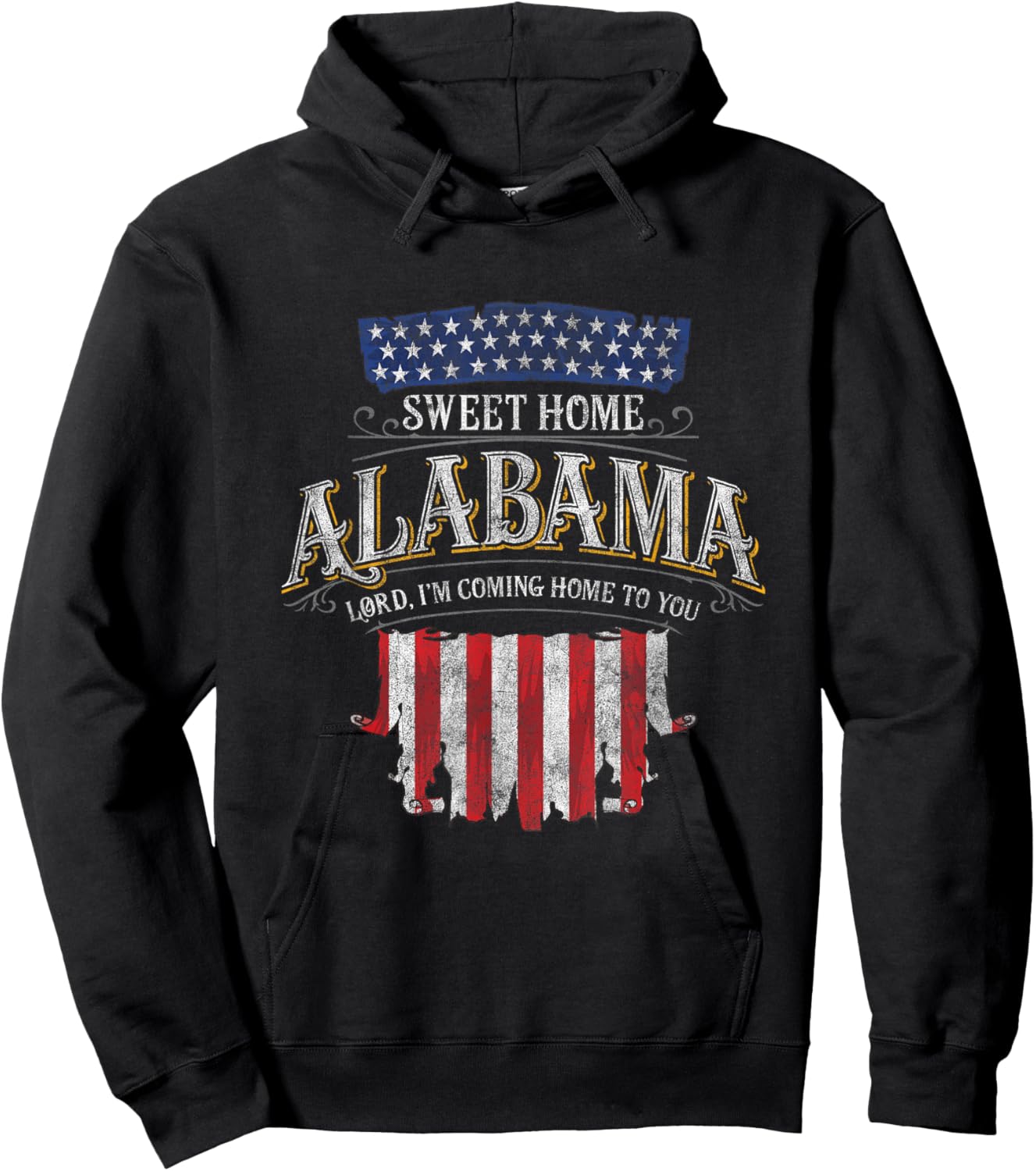 LyricVerse - Sweet Home Alabama Hoodie - Hoodie | Black