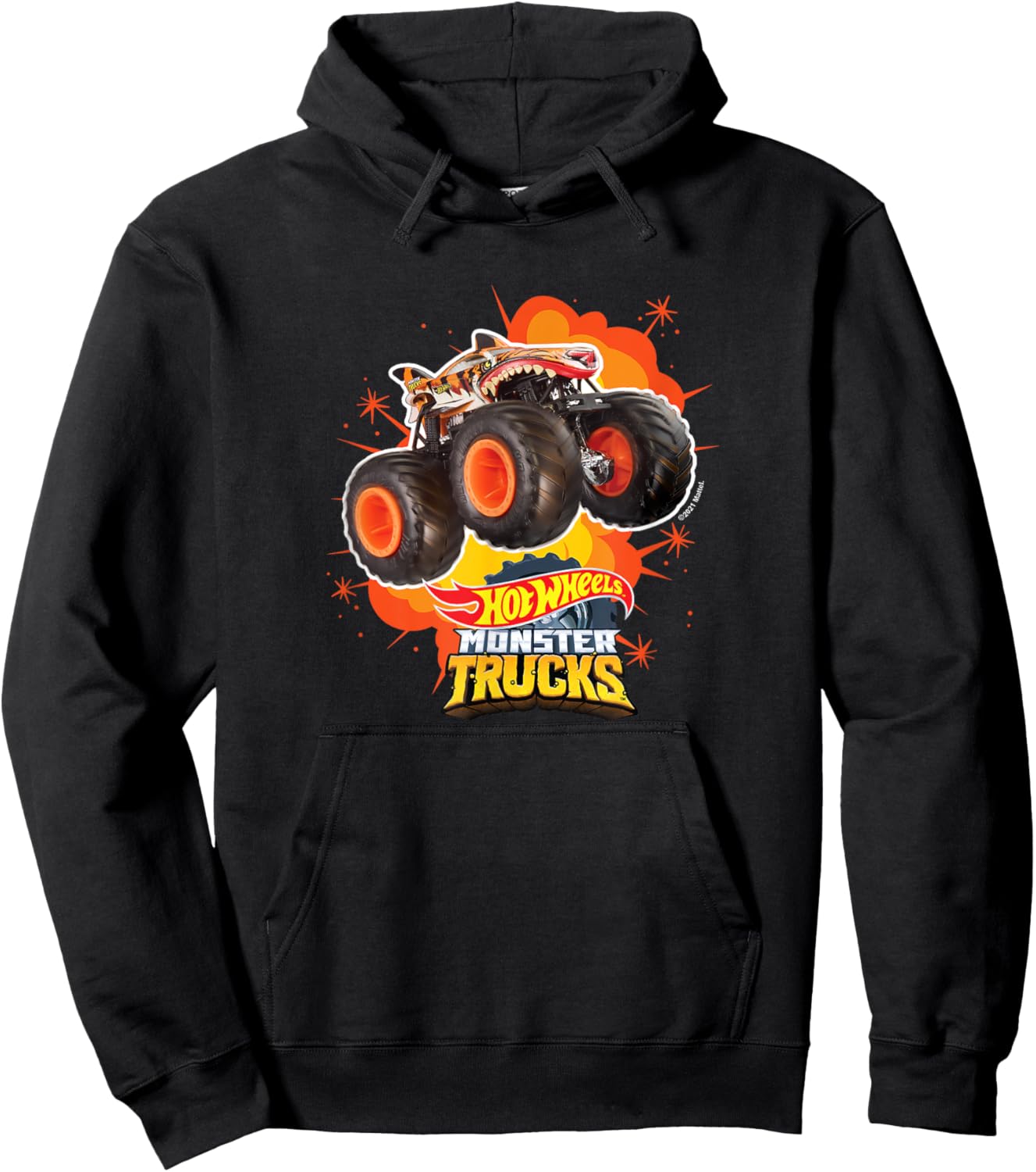 Hot Wheels - Tiger Shark Hoodie - Hoodie | Black