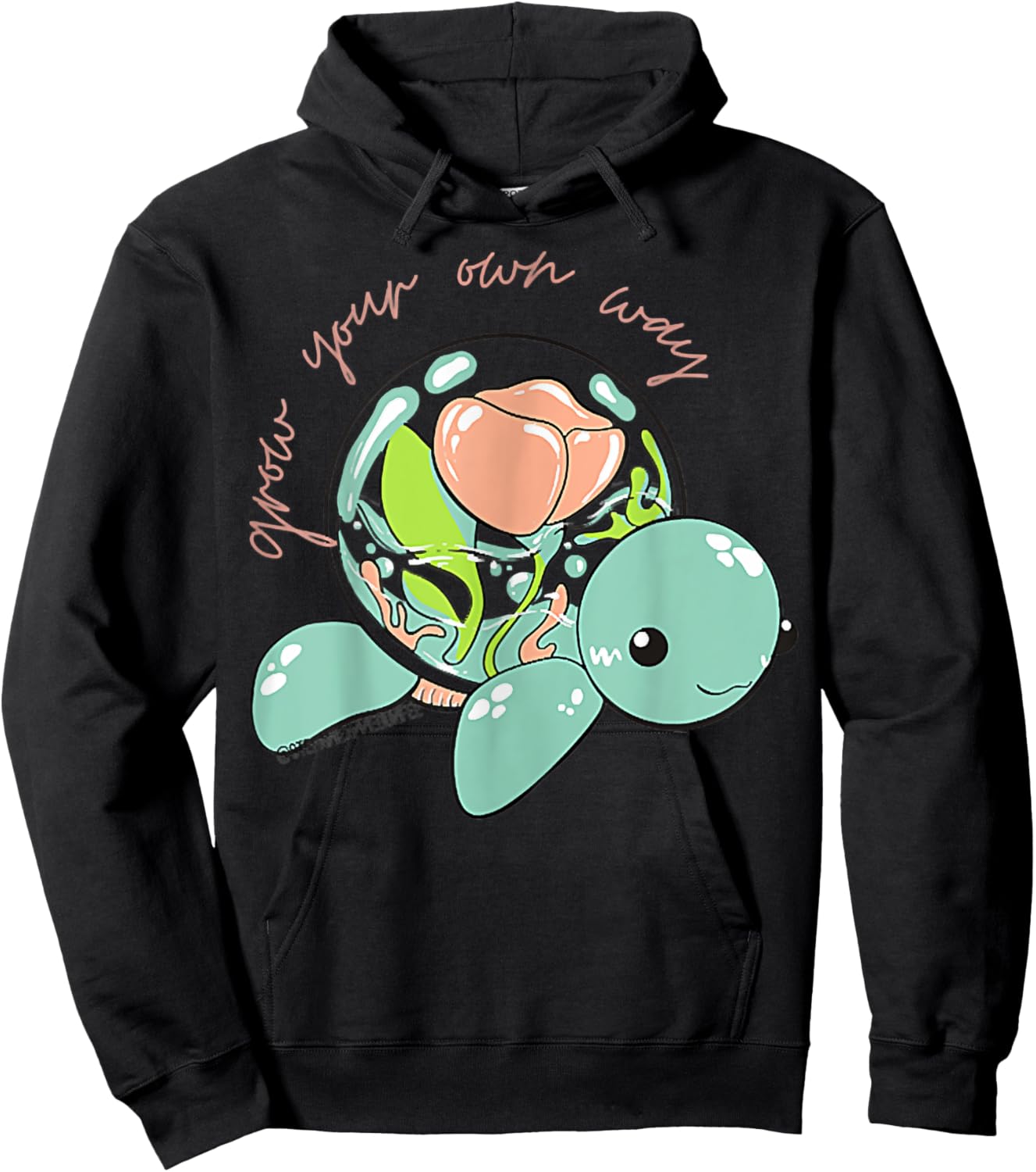 Grow your own way Hoodie - Hoodie | Black