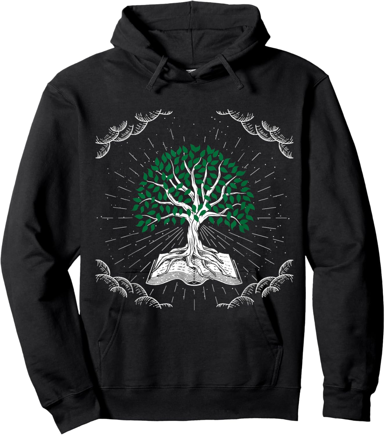 Tree of Knowledge - Tree of Life Hoodie - Hoodie | Black