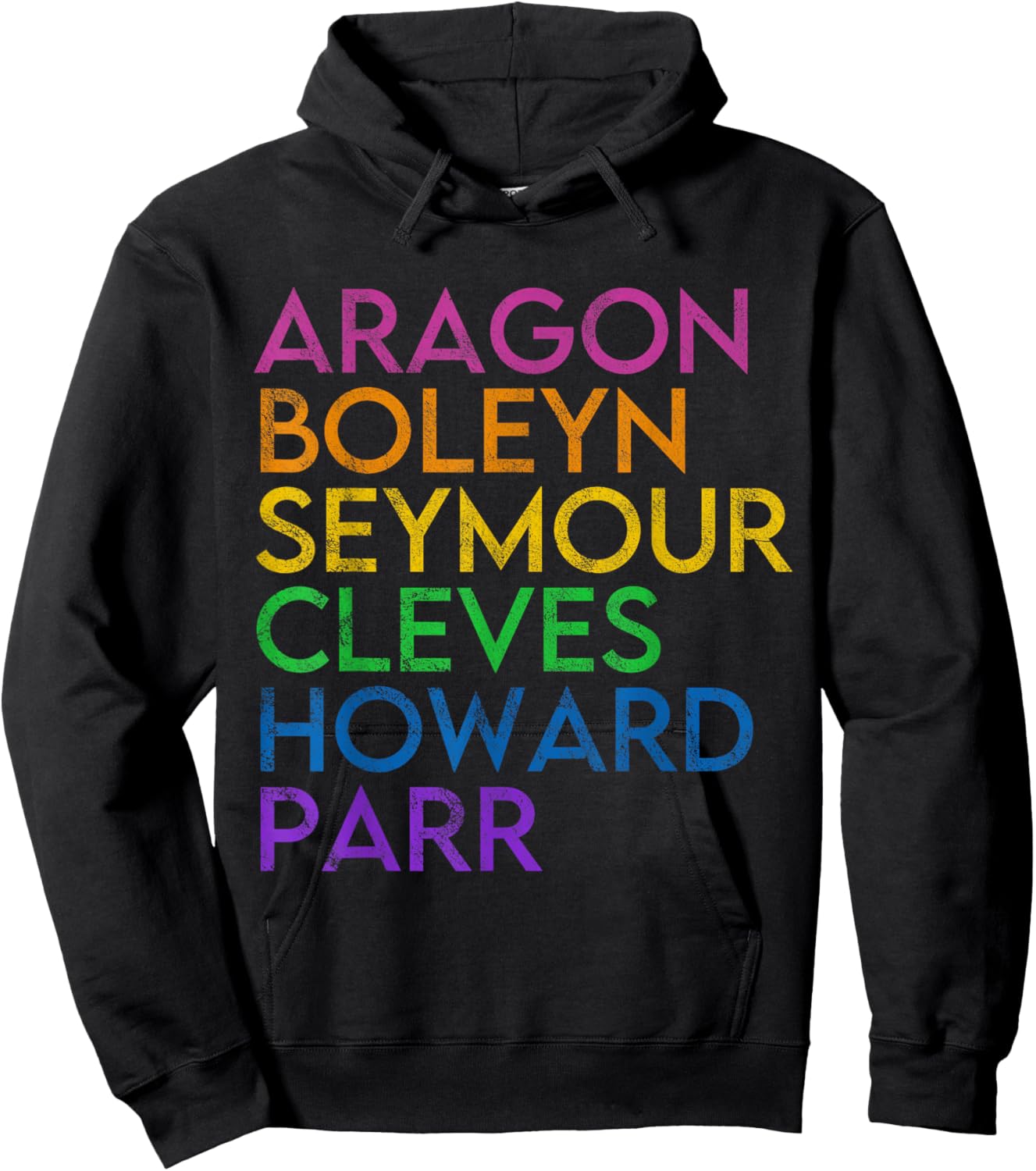Six Ex Wife British History Historian Musical Lover Hoodie - Hoodie | Black