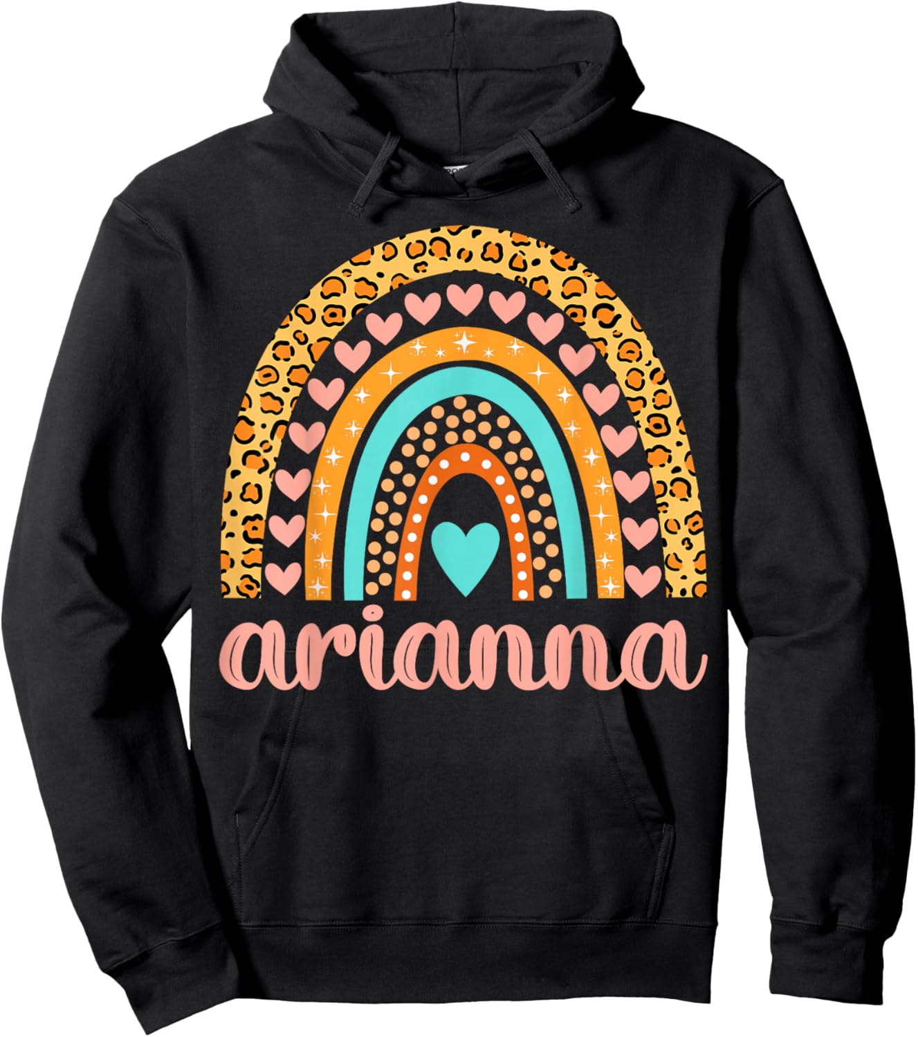 Arianna Arianna Name Birthday Shirt Gift Hoodie - Hoodie | Black