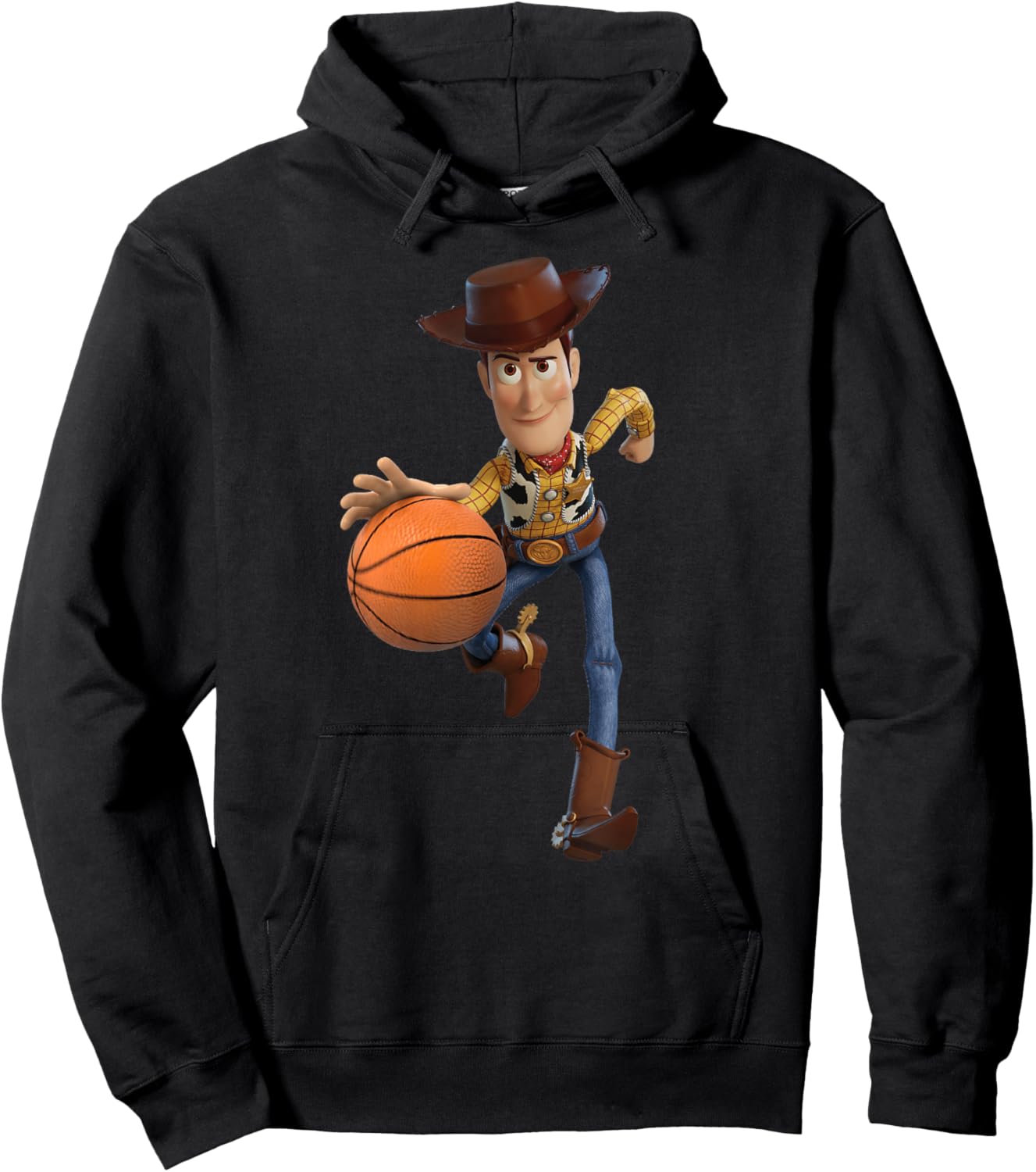 Disney Toy Story Sheriff Woody Basketball Hoodie - Hoodie | Black