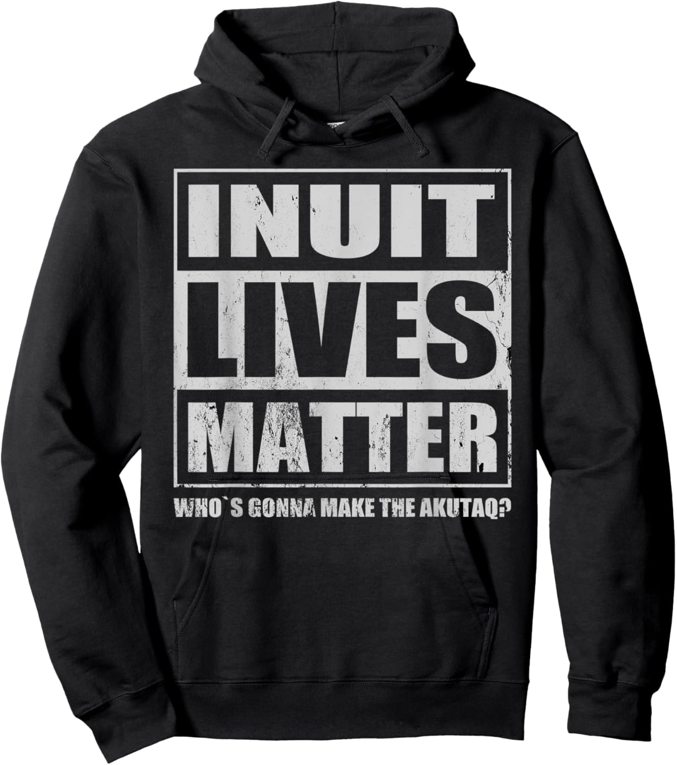 Inuit Akutaq Ice Cream Inuuk Food Specialty Cuisine Women Hoodie - Hoodie | Black