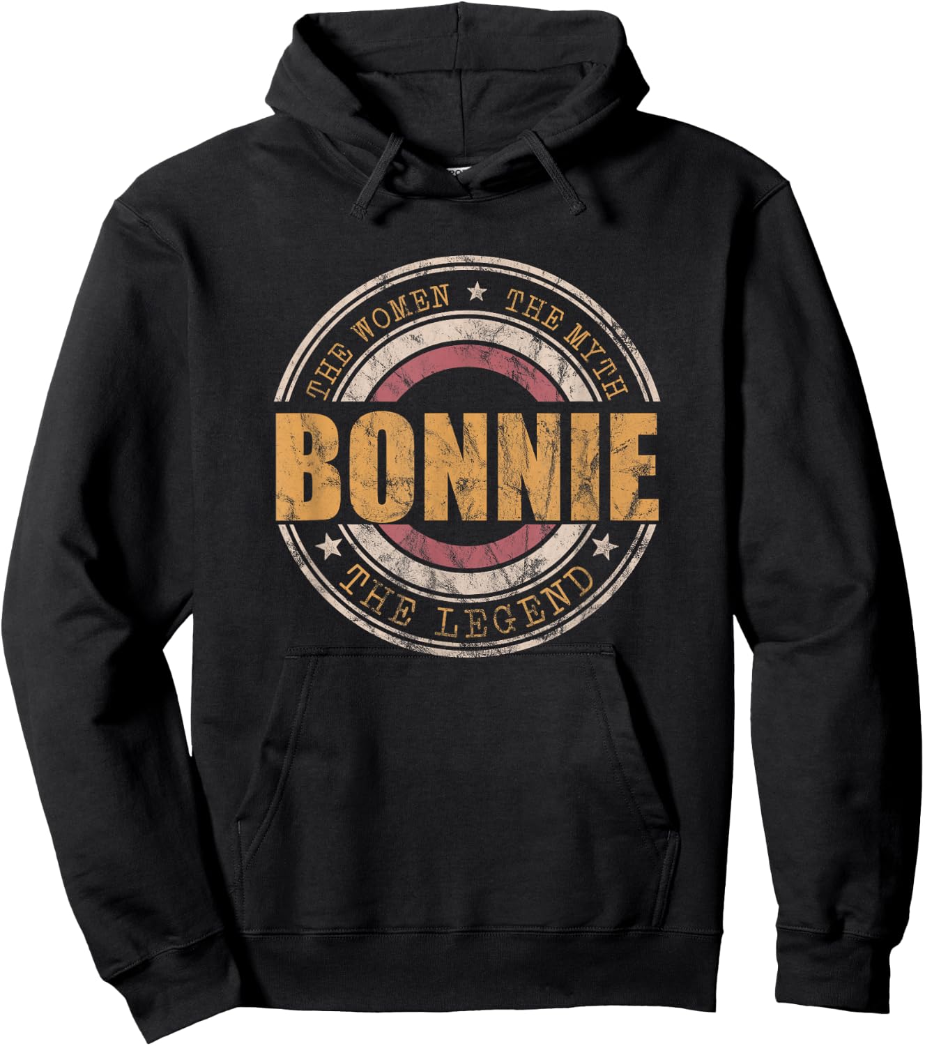Bonnie The Women The Myth The Legend First Name Bonnie Hoodie - Hoodie | Black