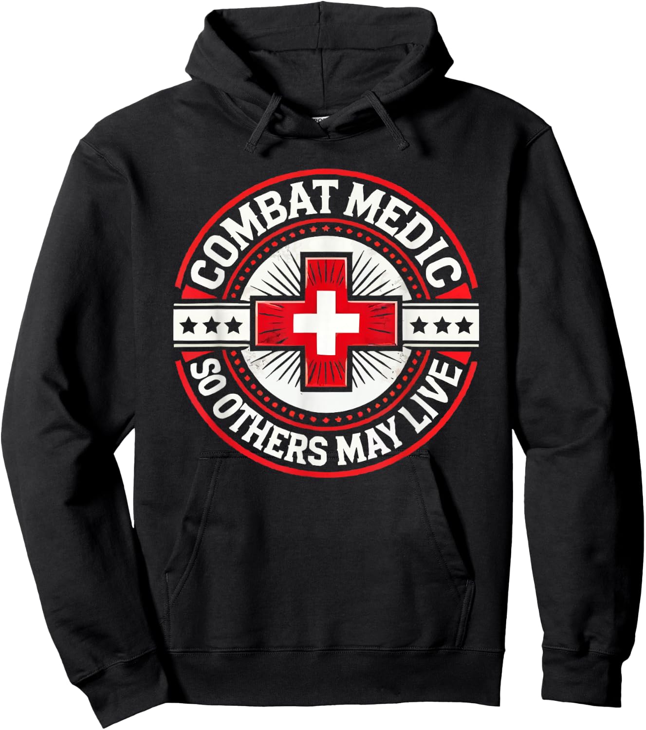 Combat Medic First Aid Field Medic Military Hoodie - Hoodie | Black
