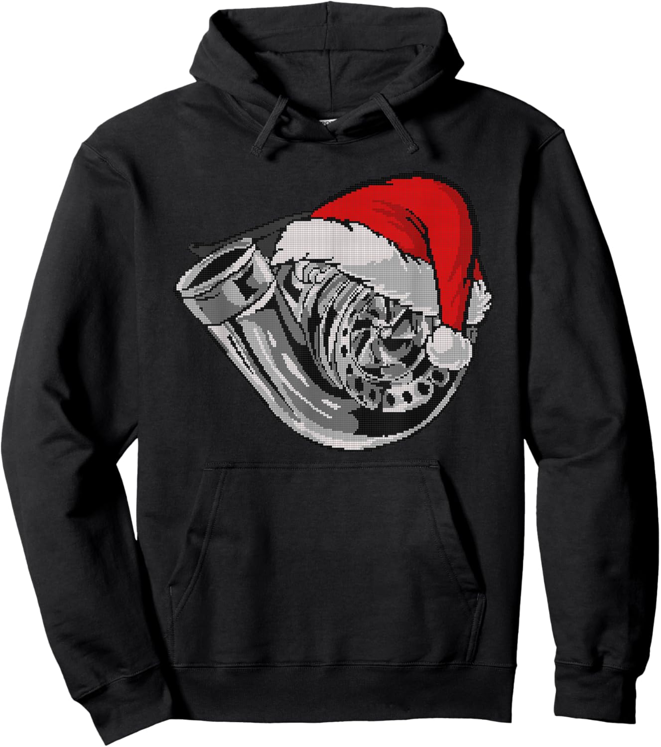Turbo Ugly Christmas Car Enthusiast Racing Drifting Matching Hoodie - Hoodie | Black