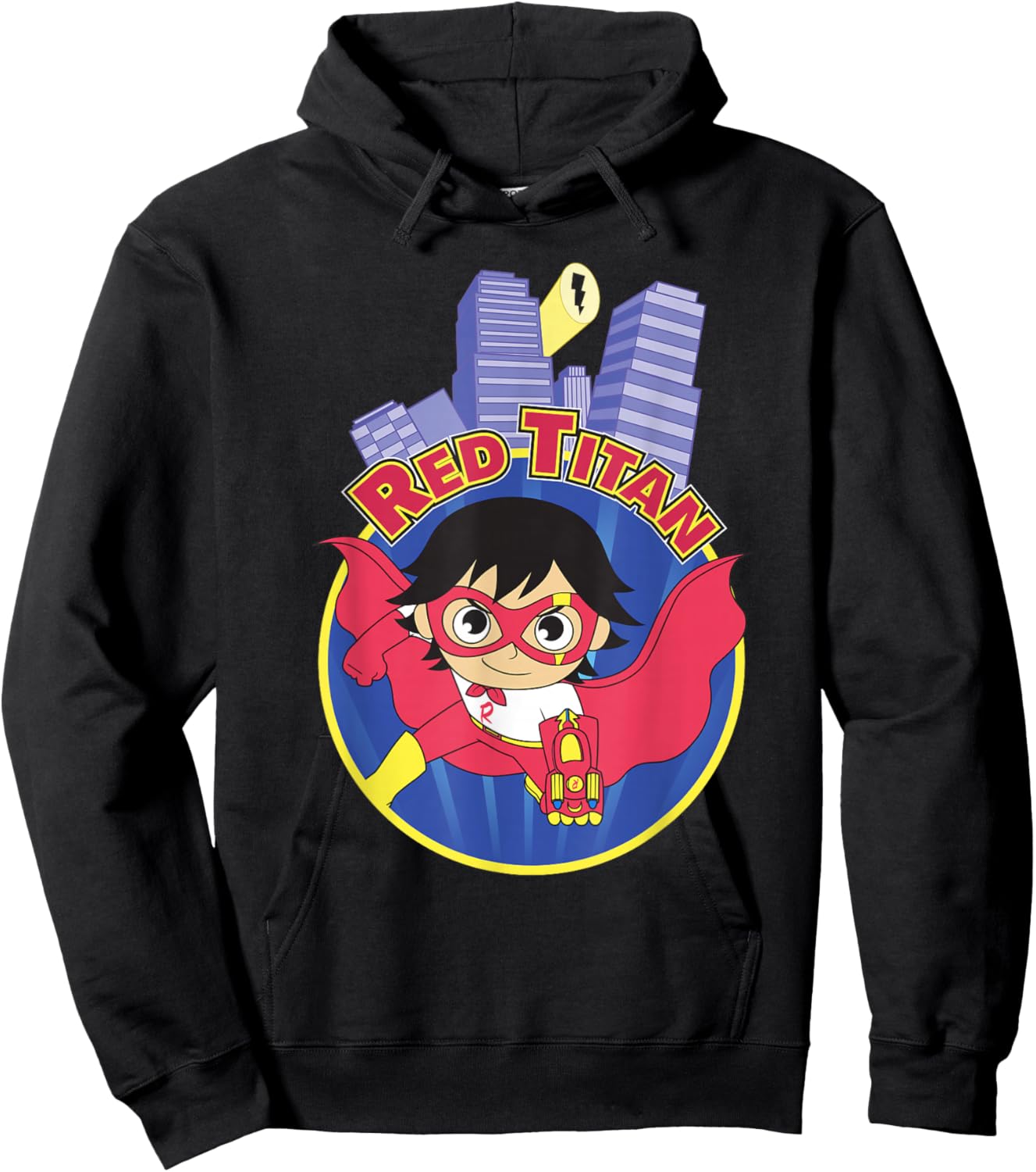 Ryan's World Titan Universe Red Titan Hoodie - Hoodie | Black