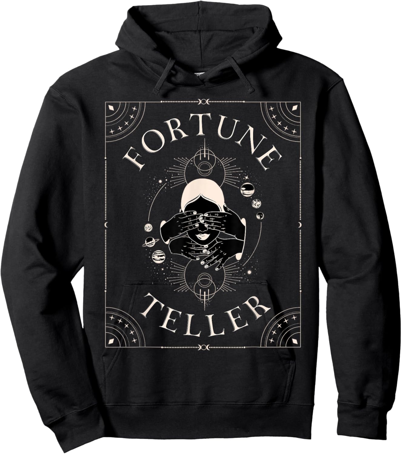 Fortune Teller Halloween Costume , Men, Kids Hoodie - Hoodie | Black