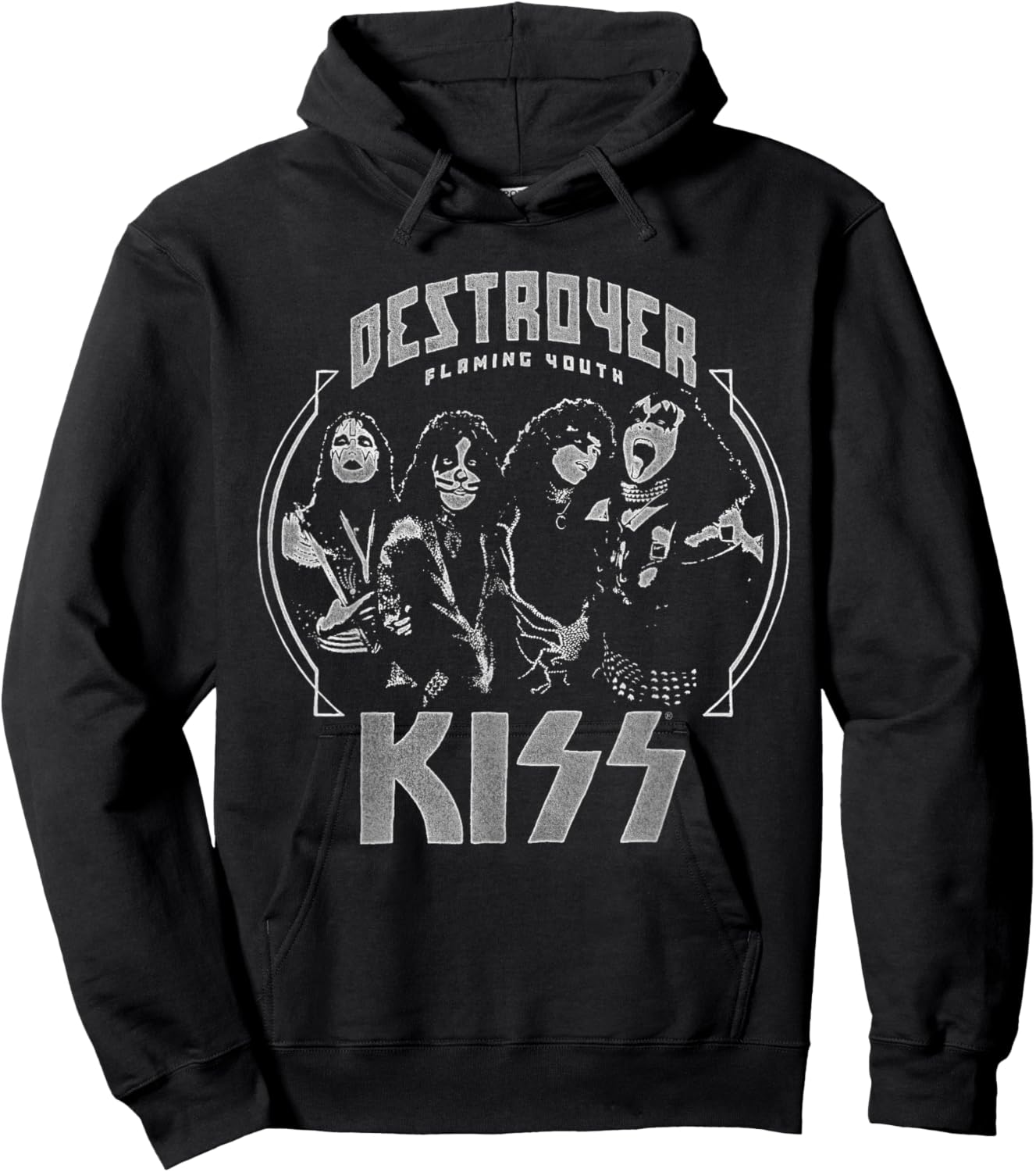 KISS - Flaming Youth Hoodie - Hoodie | Black