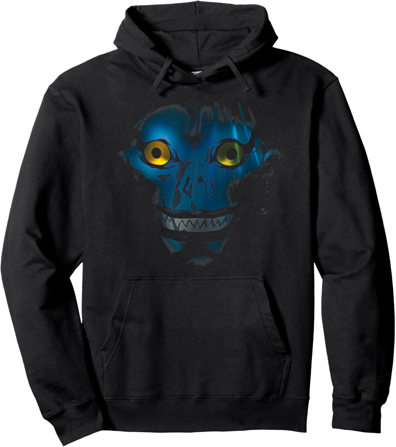 Death Note Ryuk Shinigami Face Anime Hoodie - Hoodie | Black