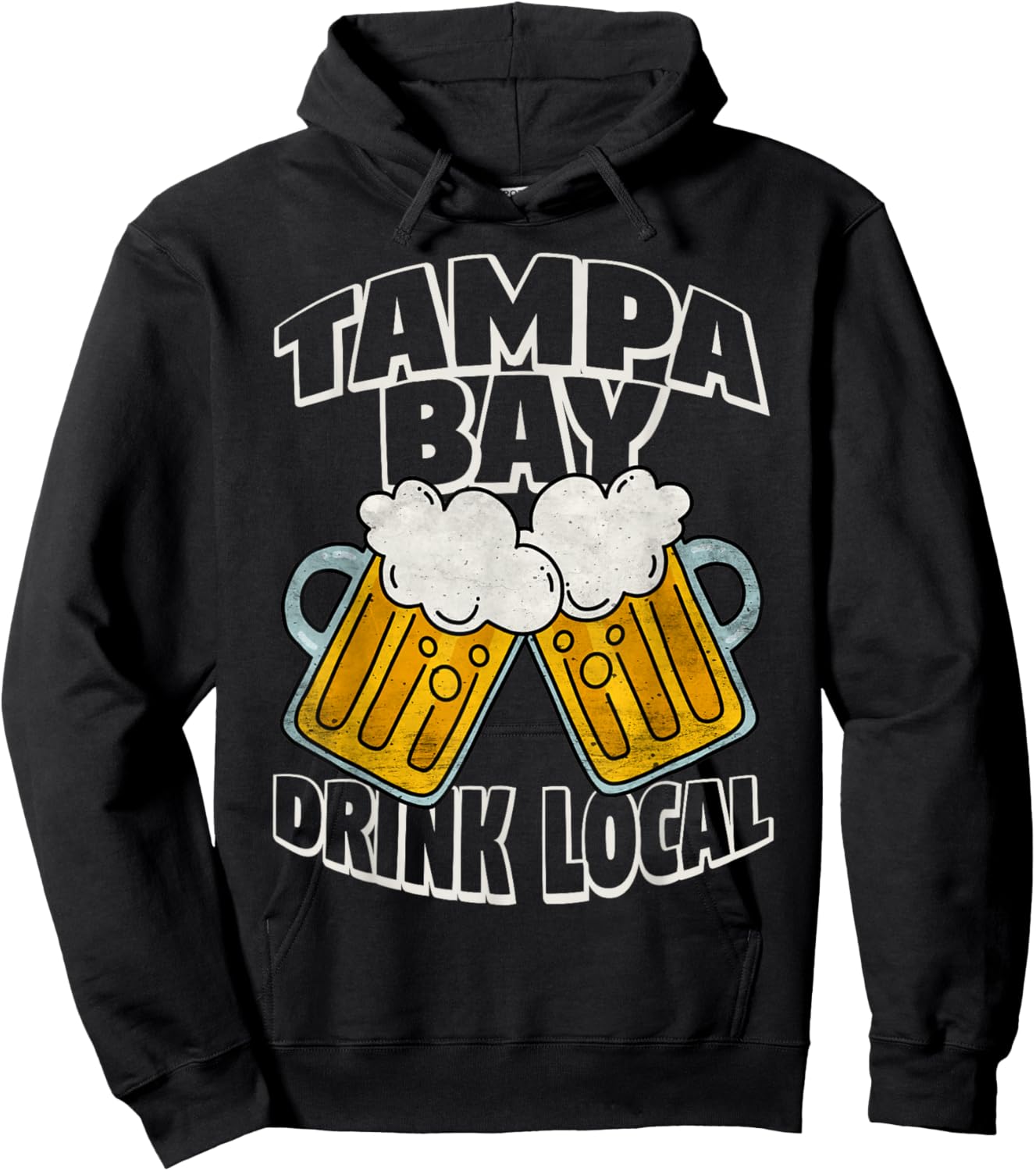 Tampa Bay Craft Beer Florida Cold Beer Drinker Men Women Hoodie - Hoodie | Black