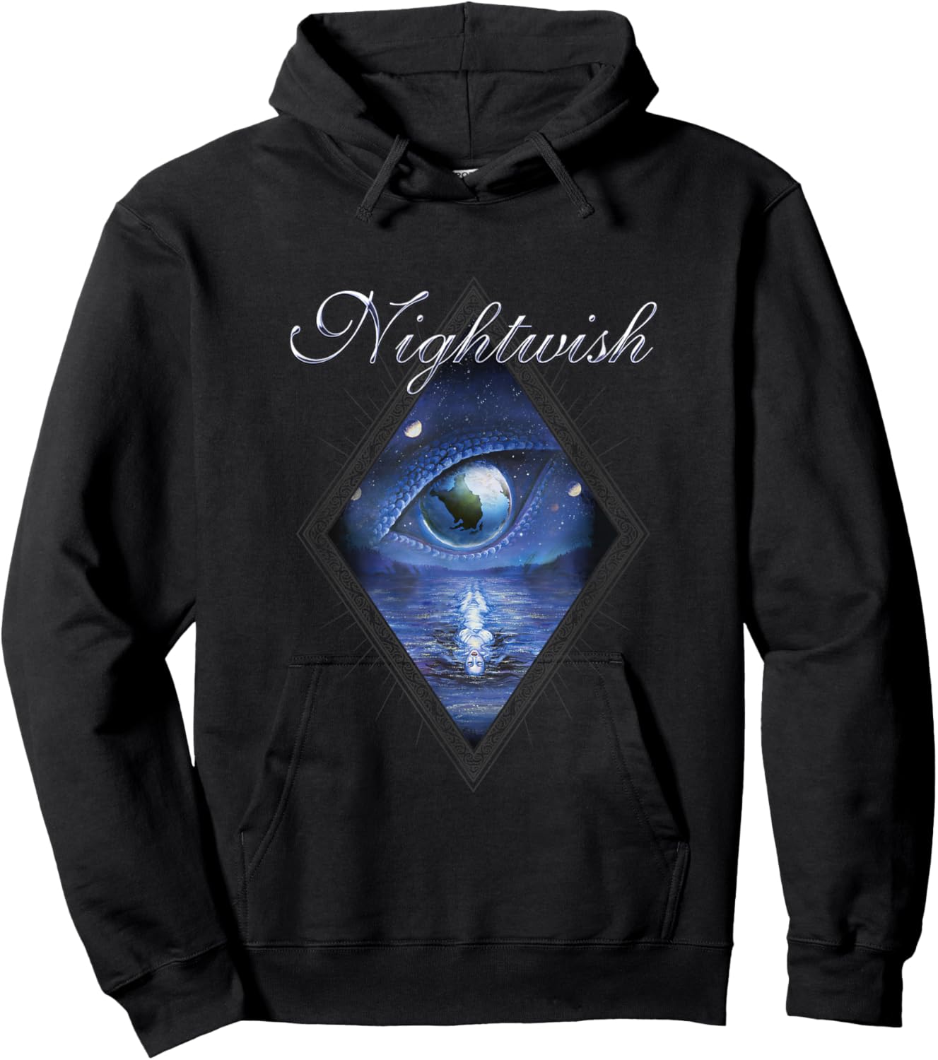 Oceanborn (Album Cover + Nightwish Logo) Hoodie - Hoodie | Black