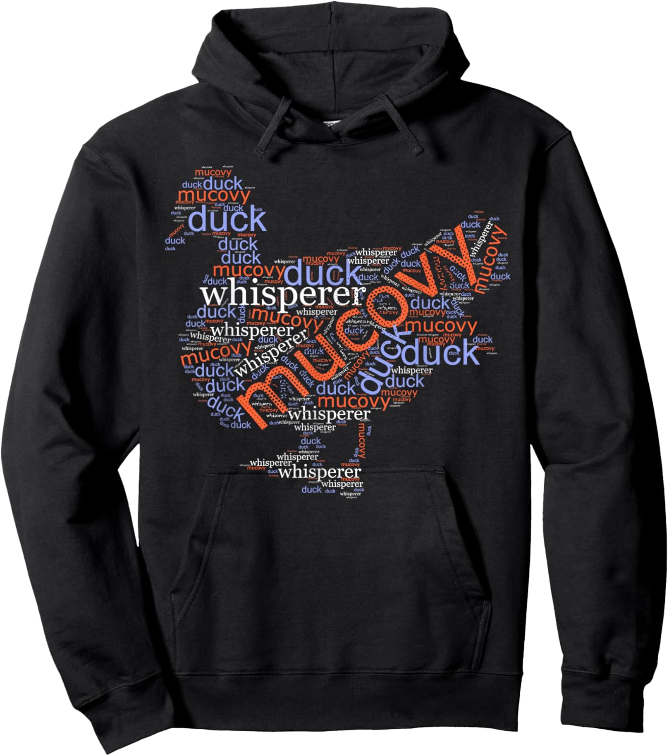 Muscovy Duck Whisperer Funny Farmer Muscovy Duck gift Hoodie - Hoodie | Black