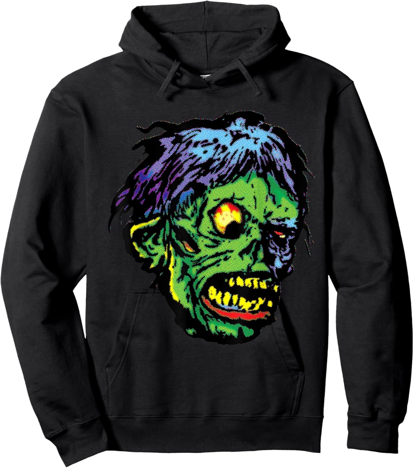 Vintage Shock Monster Hoodie - Hoodie | Black