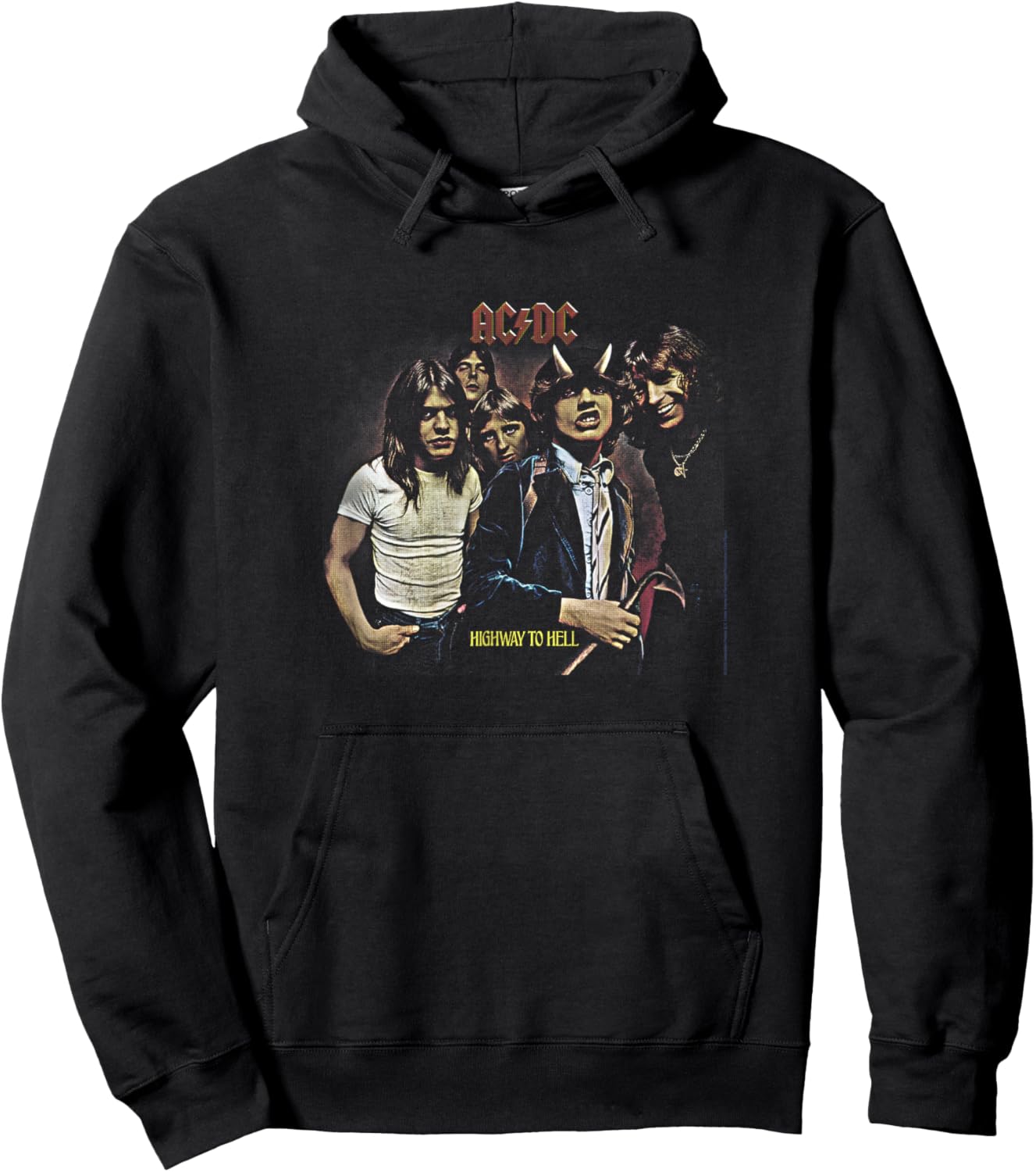 AC/DC - Highway to Hell Album Artwork Hoodie - Hoodie | Black