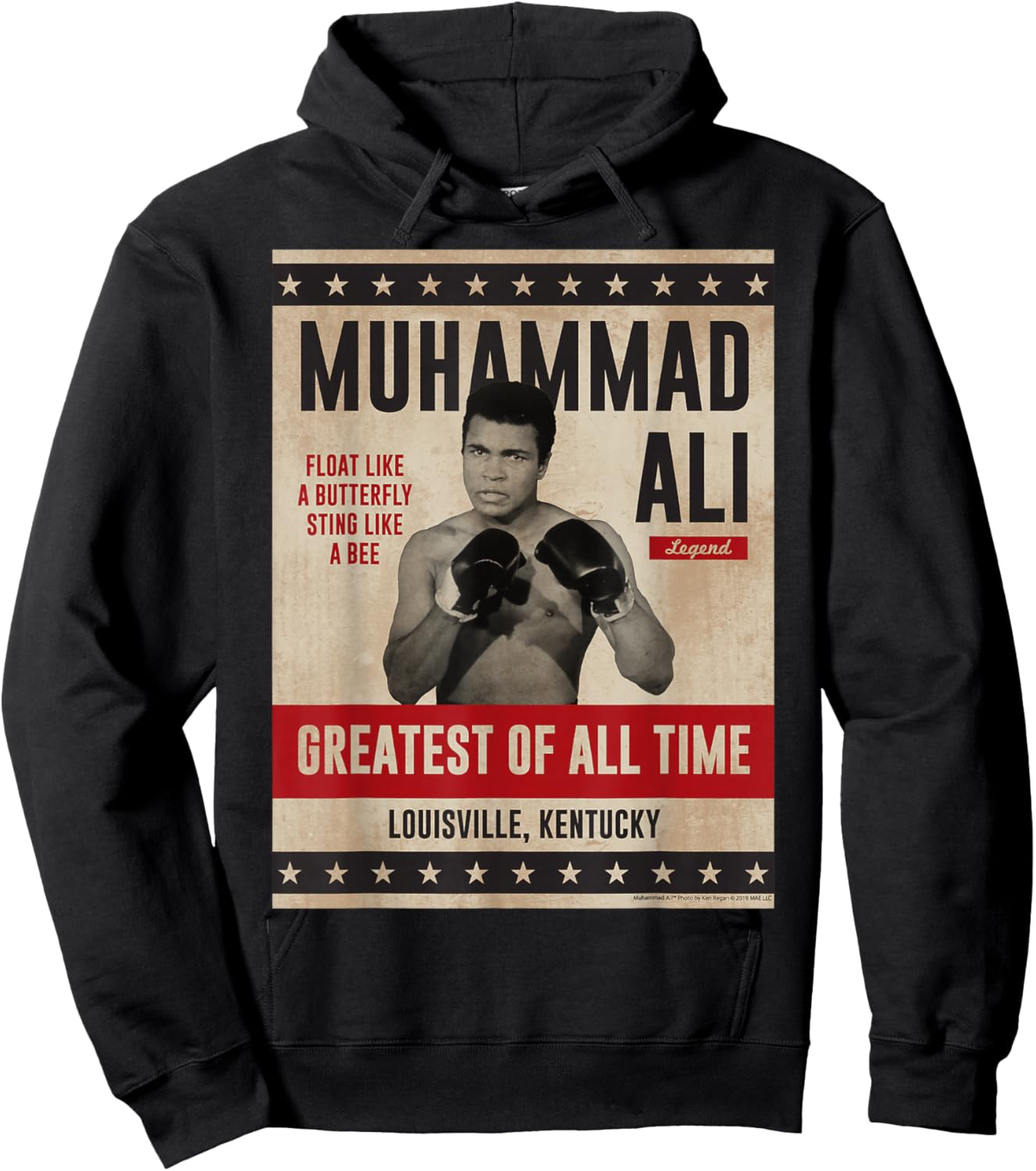 Muhammad Ali - Ali Poster Hoodie - Hoodie | Black