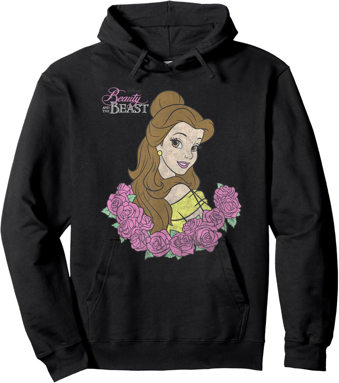 Disney Beauty and the Beast Belle Classic Portrait Hoodie - Hoodie | Black