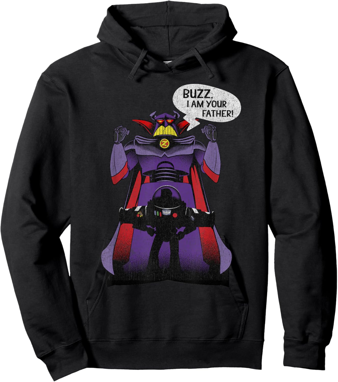 Disney Pixar Toy Story Zurg Buzz, I Am Your Father! Hoodie - Hoodie | Black