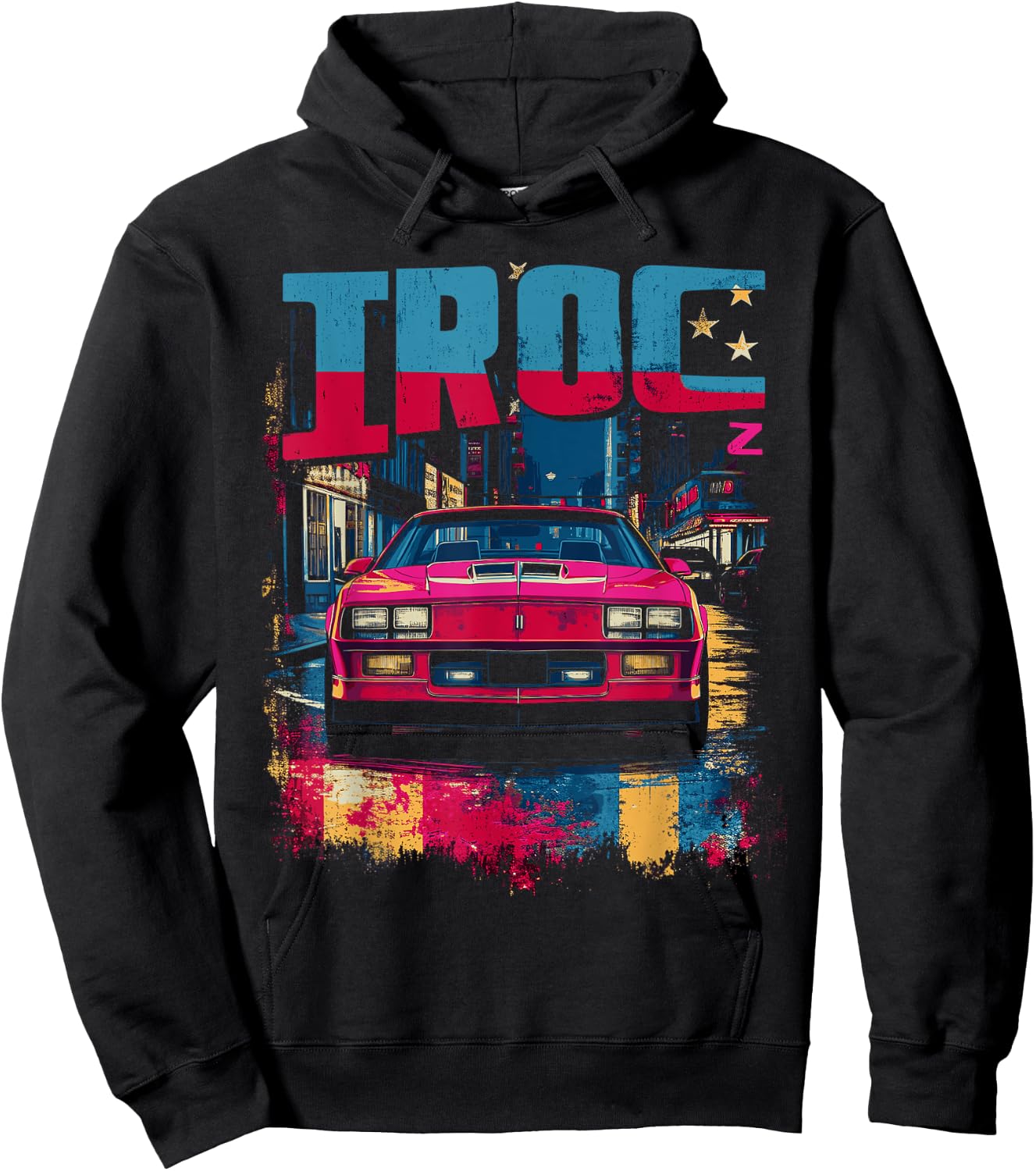 1980's IROC, IROC-Z Muscle Car American Muscle Retro classic Hoodie - Hoodie | Black