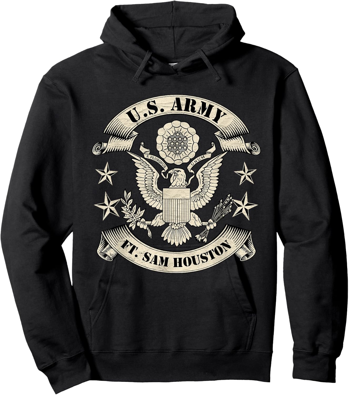 Fort Sam Houston Army Base Ft Sam Houston Texas Tx Gifts Hoodie - Hoodie | Black