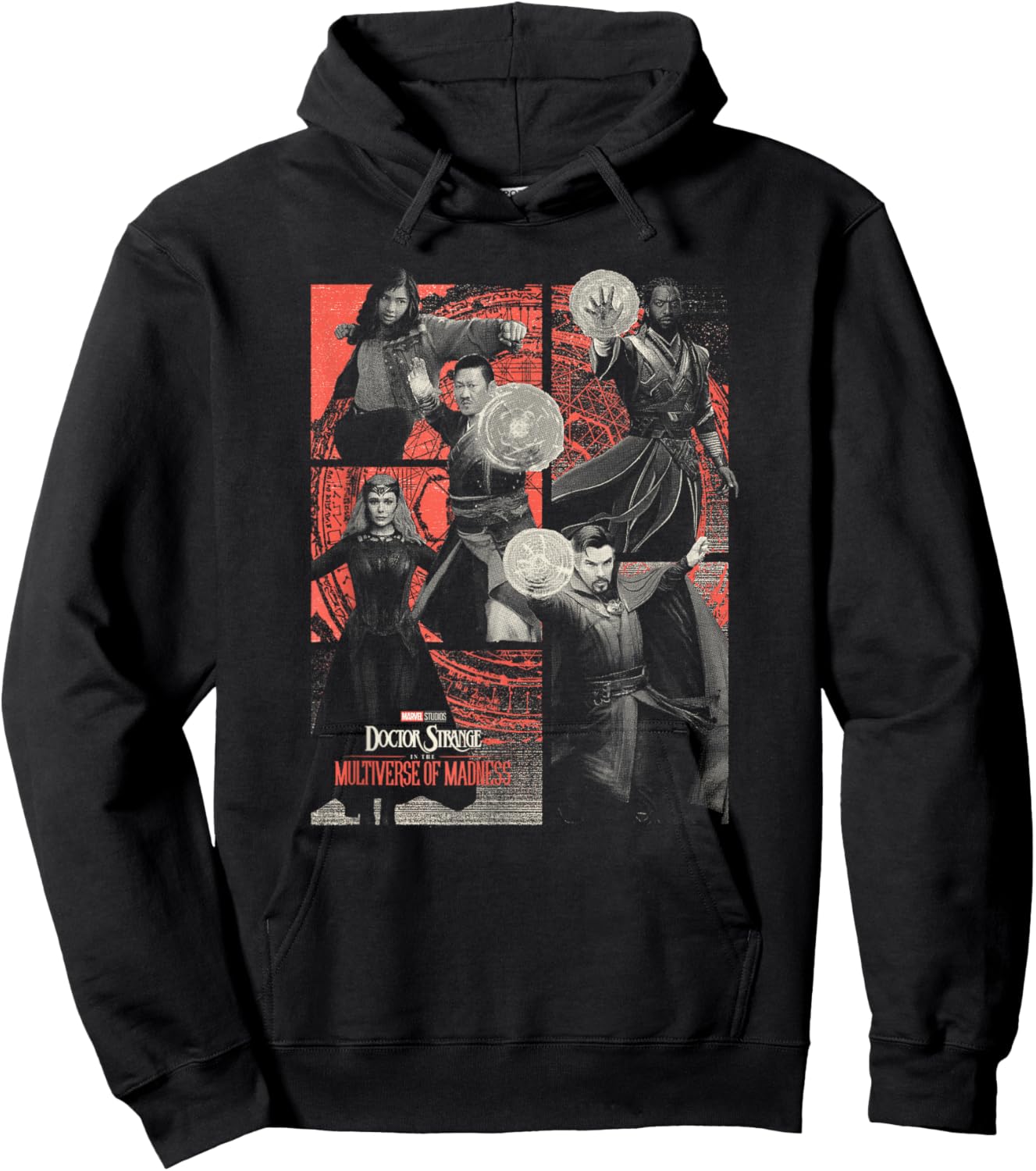 Marvel Doctor Strange In The Multiverse Of Madness Box Up Hoodie - Hoodie | Black