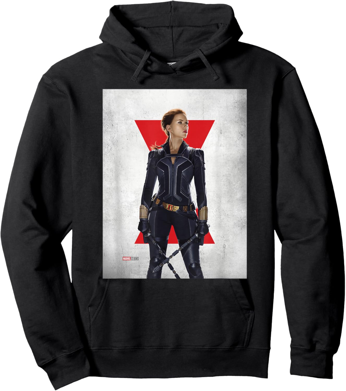 Marvel Black Widow Natasha Romanoff Movie Poster Hoodie - Hoodie | Black