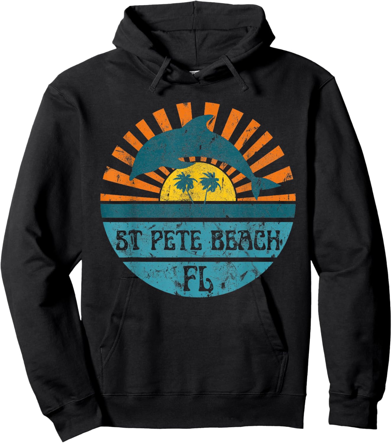 St. Pete Beach Hoodie - Hoodie | Black