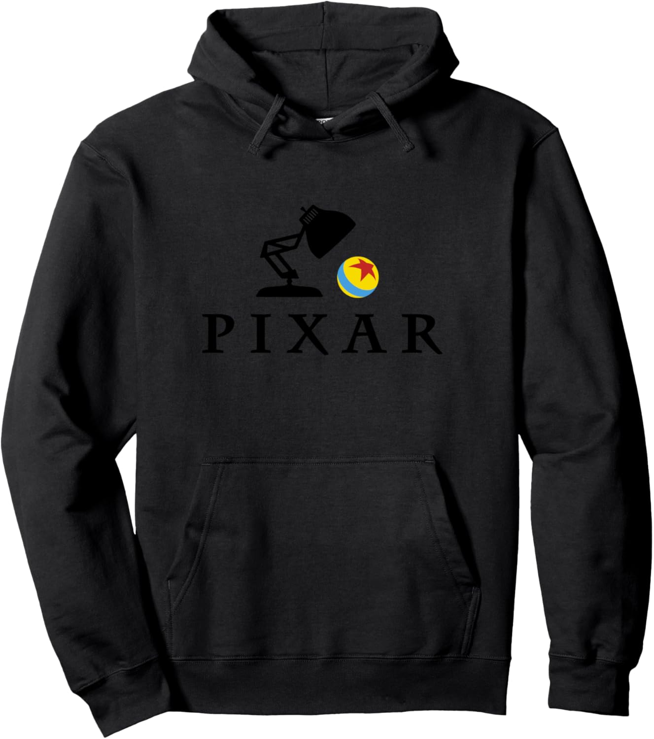 Disney Pixar Luxo Jr. Ball Logo Hoodie - Hoodie | Black