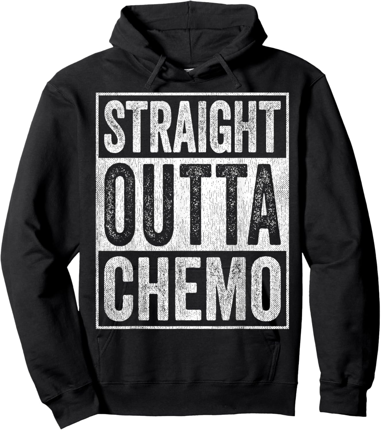 Straight Outta Chemo Hoodie - Hoodie | Black