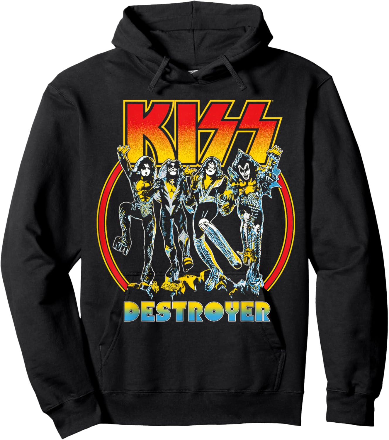 KISS - Rock and Roll Party Hoodie - Hoodie | Black