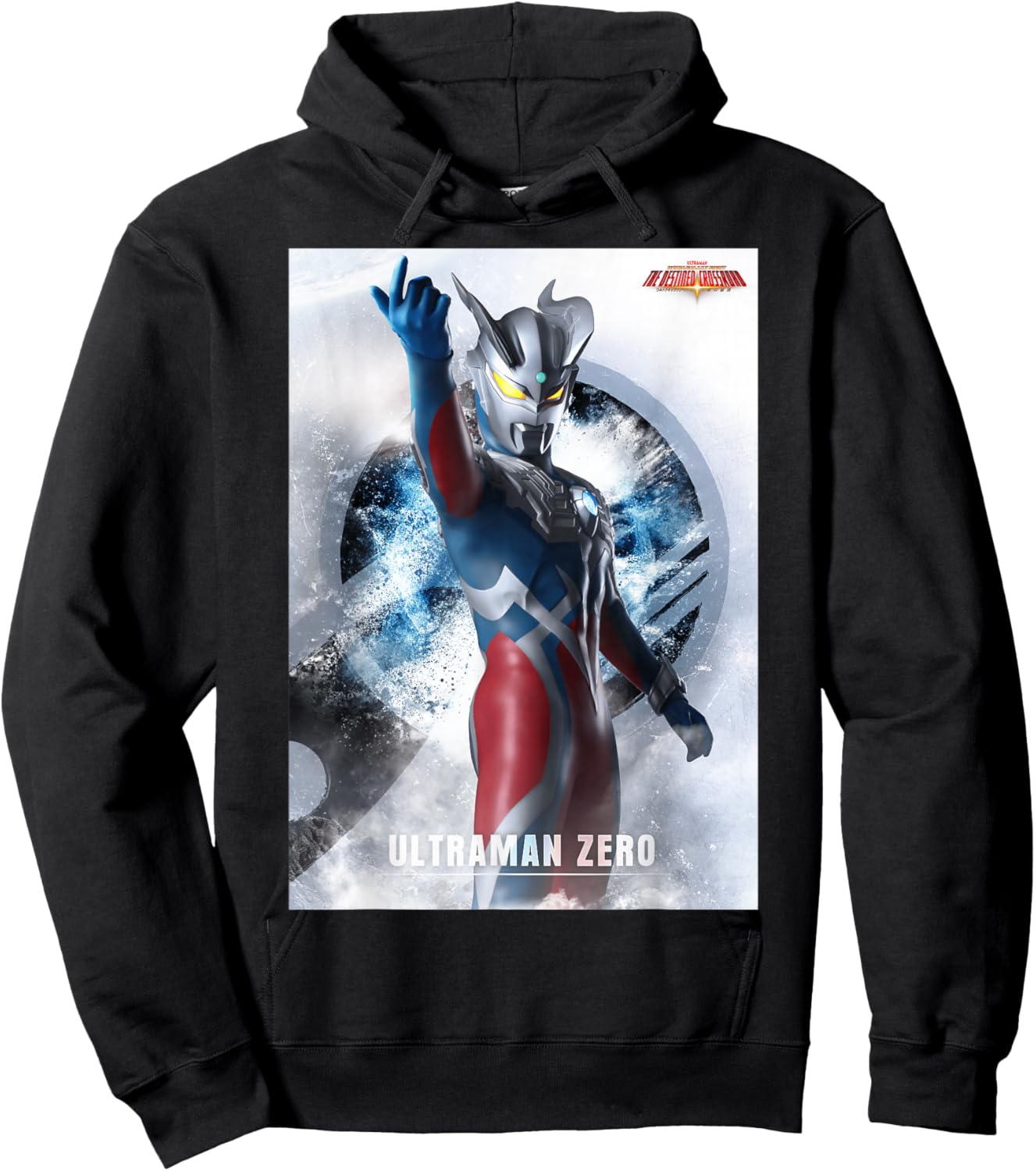 ULTRAMAN ZERO Ultra Galaxy Fight The Destined Crossroad Hoodie - Hoodie | Black