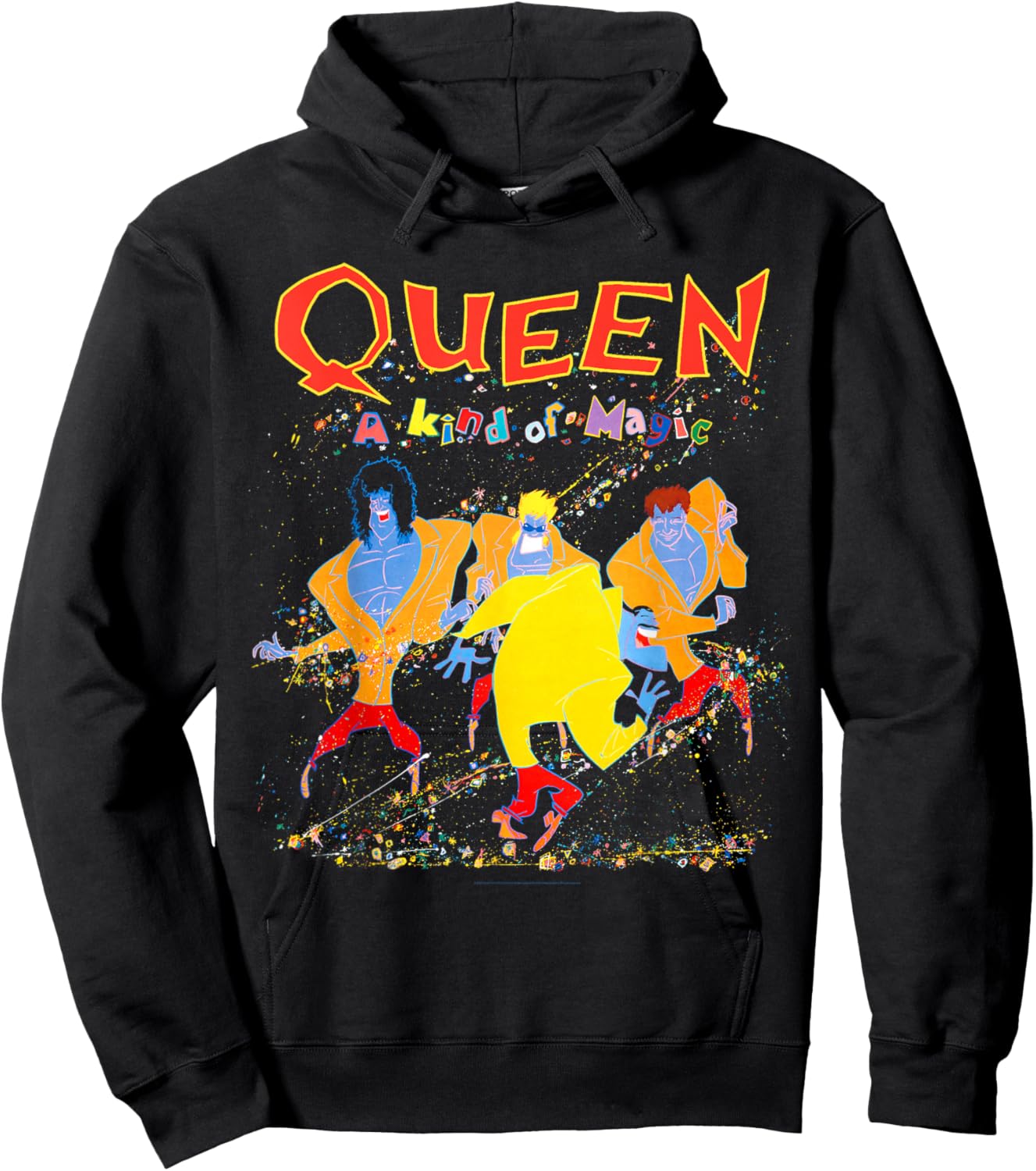 Queen Official Kind of Magic Hoodie - Hoodie | Black