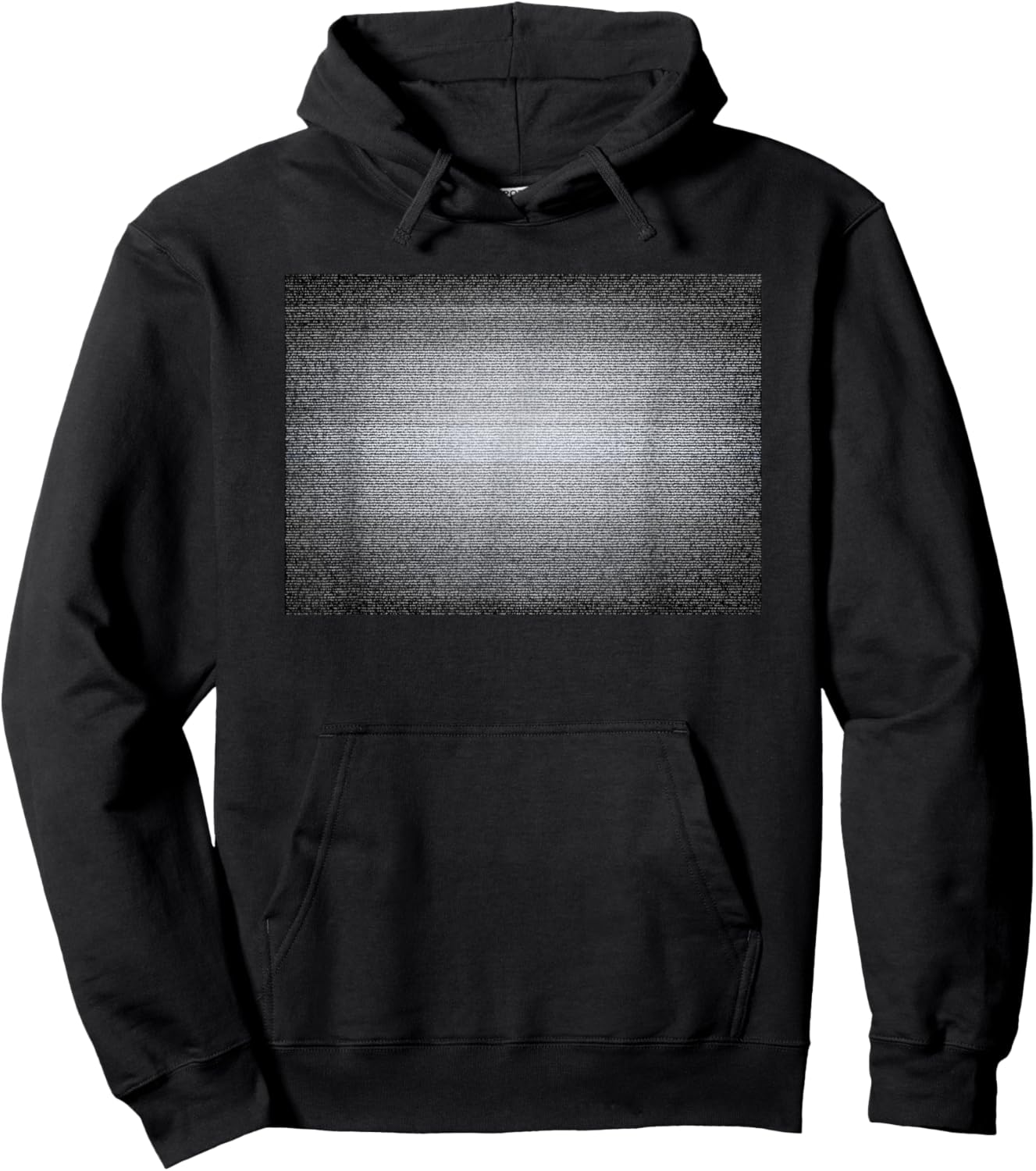 No Signal Small TV Screen Color Bars Test Pattern Design Hoodie - Hoodie | Black