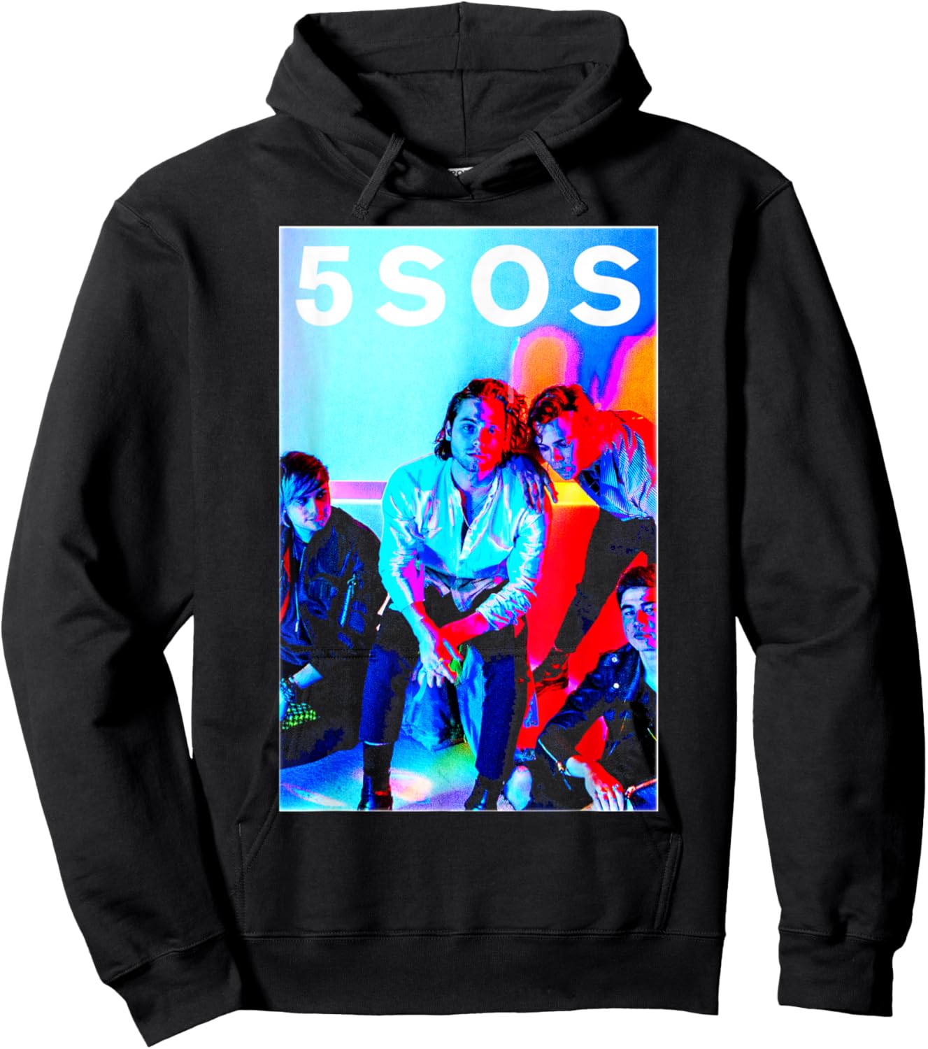5 Seconds of Summer - 5SOS Band Photo Hoodie - Hoodie | Black