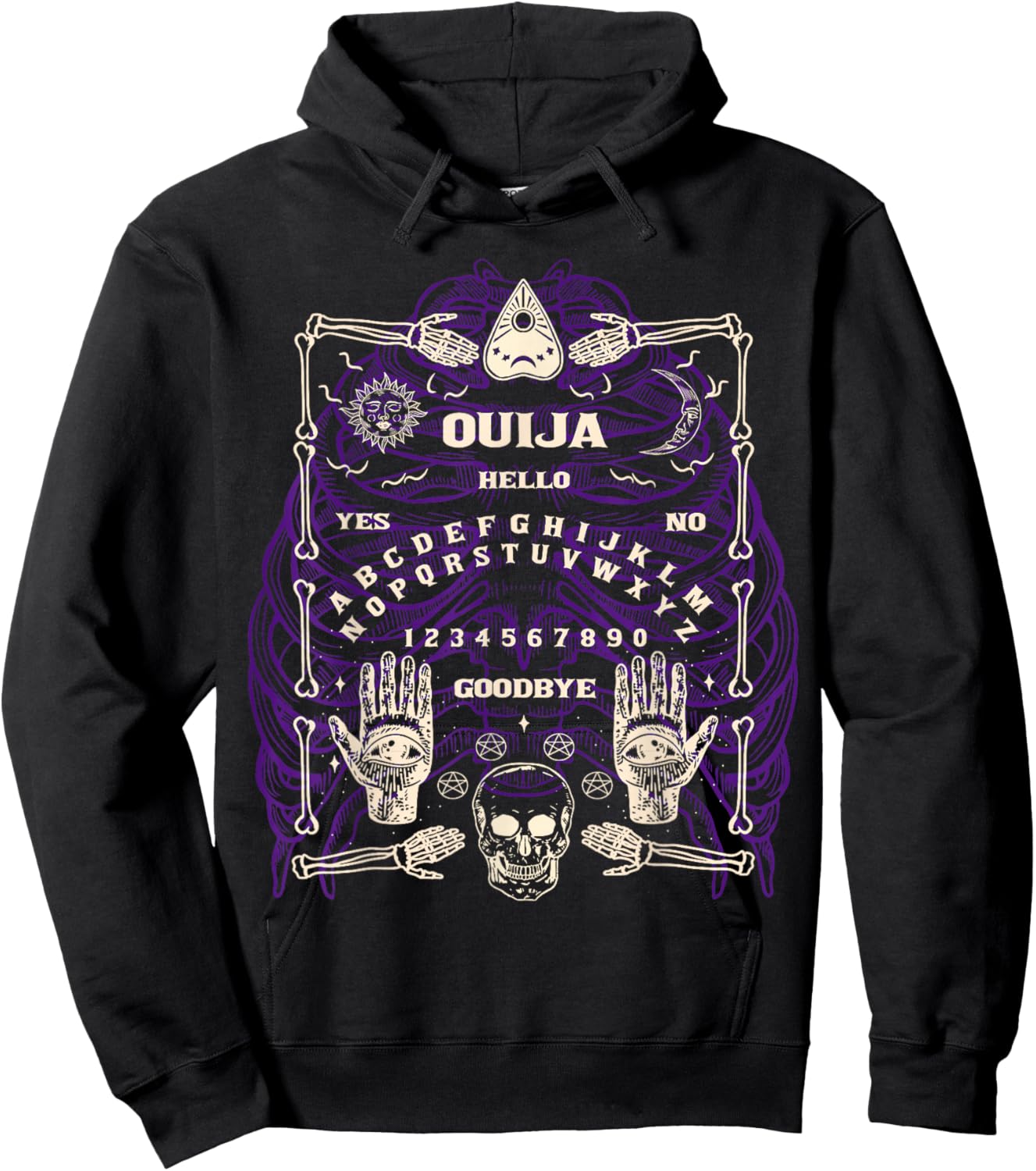 Ouija Spirit Board Hoodie - Hoodie | Black