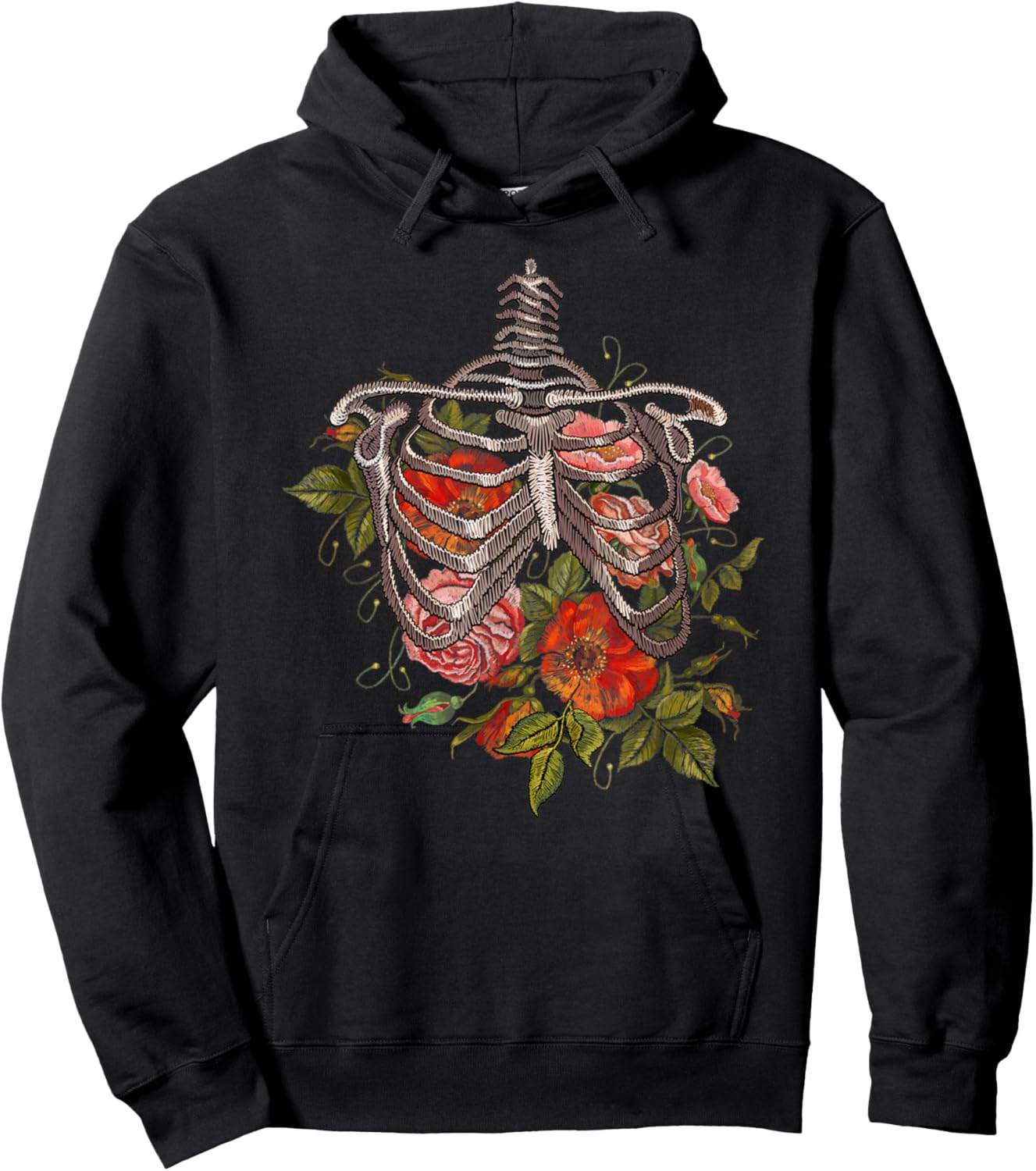 Bones and Botany Halloween Costume Funny Hoodie - Hoodie | Black